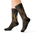 Ancient Frequency Socks-Gold Pharaoh