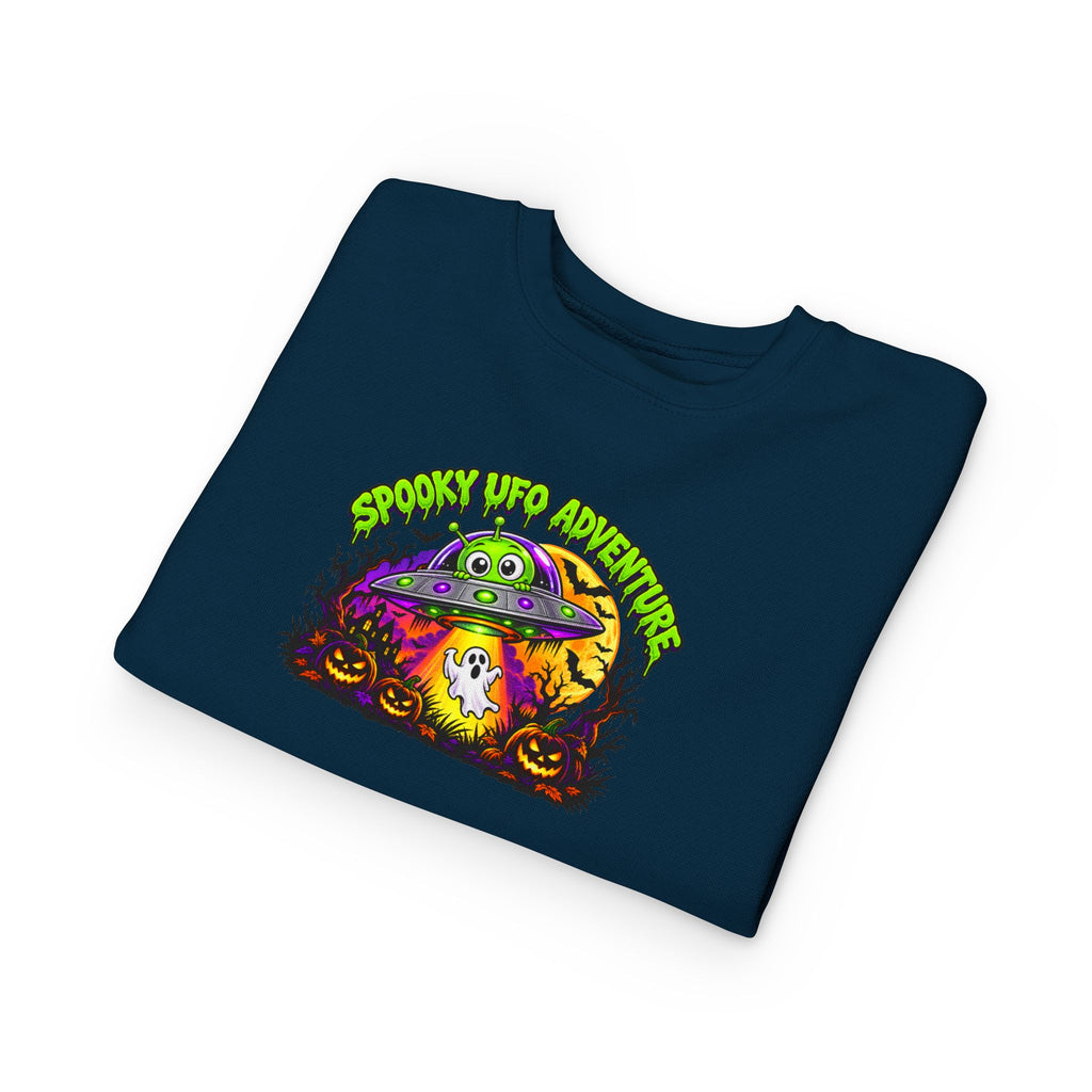 Spooky UFO Adventure Toddler Sweatshirt