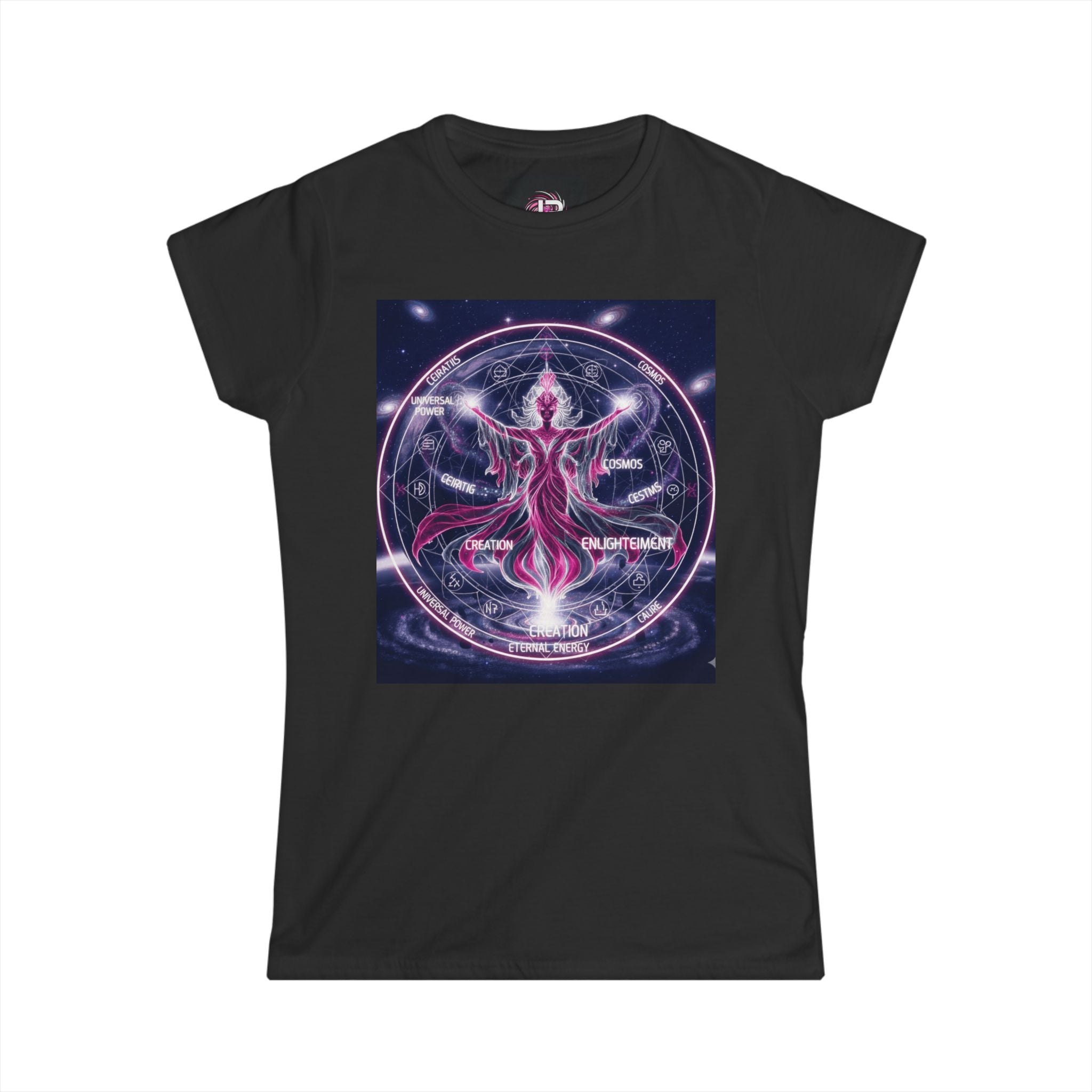 Women's Tee — Cosmic Feminine Energy Mandala (Strength • Healing • Transformation)