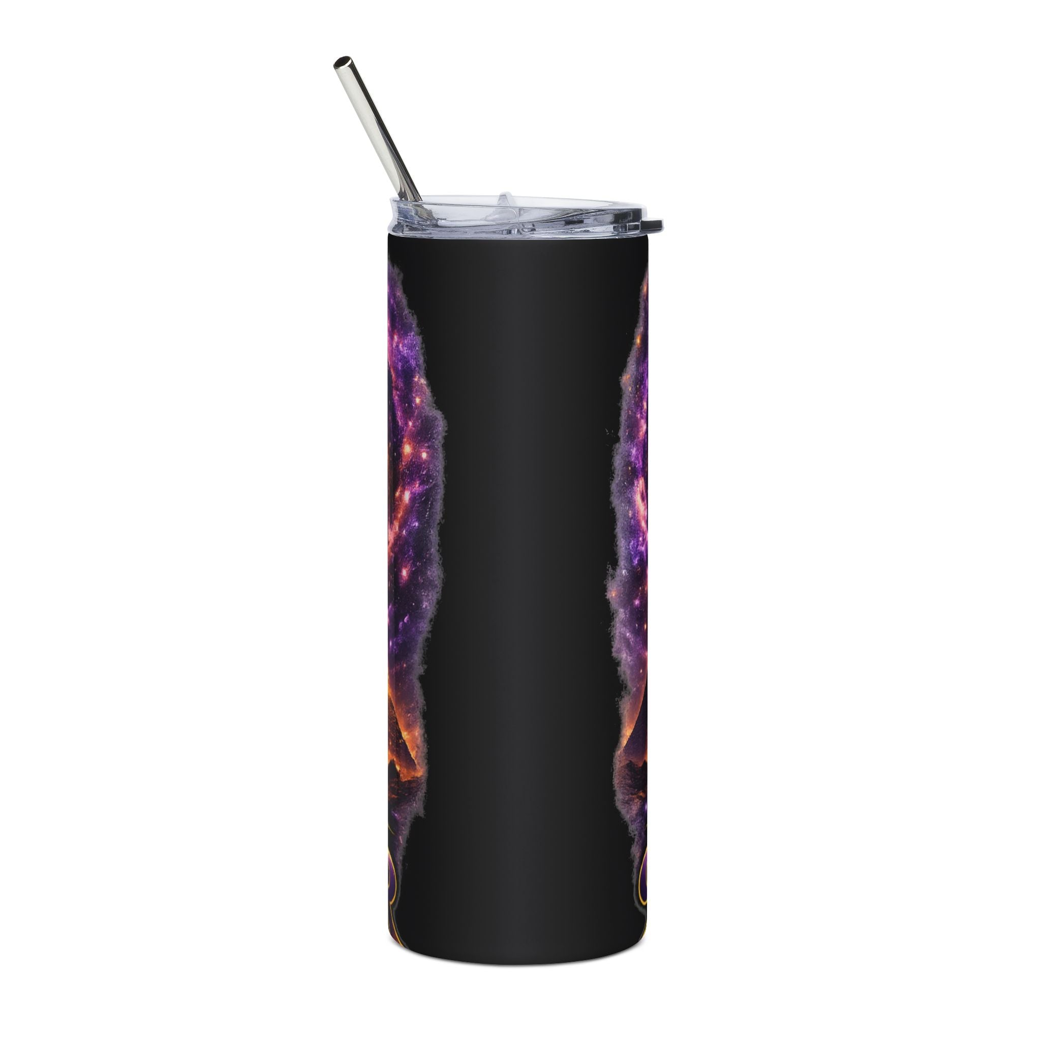 20oz Tumbler — Gateway to Ether Pyramid & Eye Cosmic Design