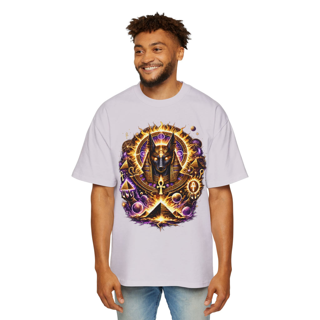 Anubis Oversized Tee — Guardian of the Gate