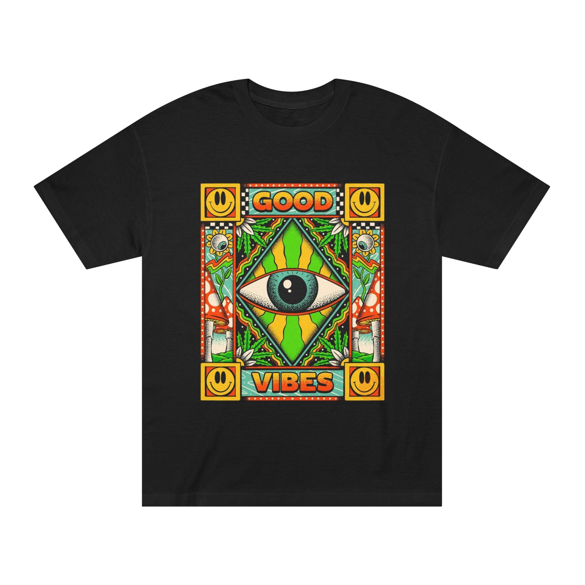 GOOD VIBES FREQUENCY TEE 👁️🌀