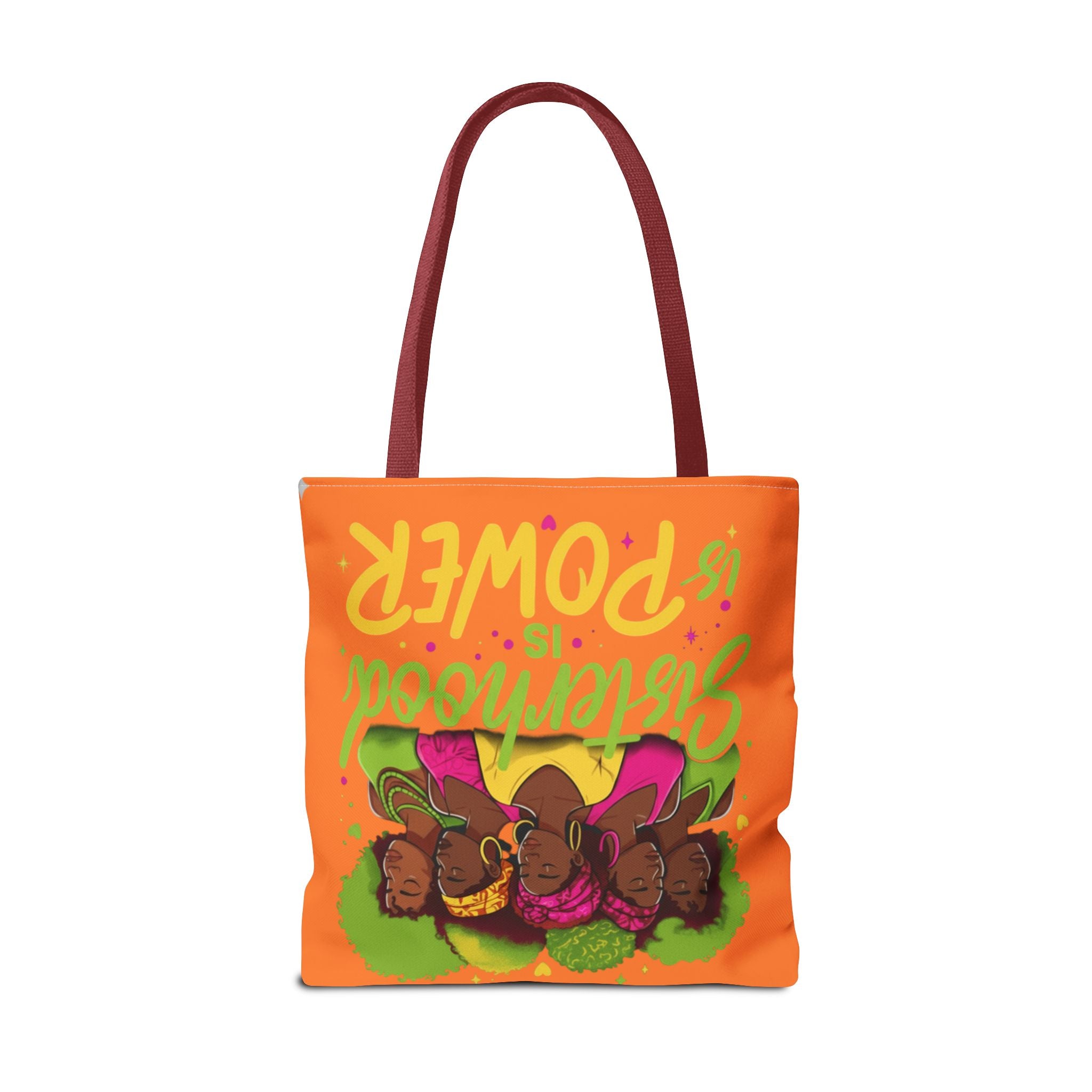 Sisterhood is Power — Tote Bag (AOP) — Orange