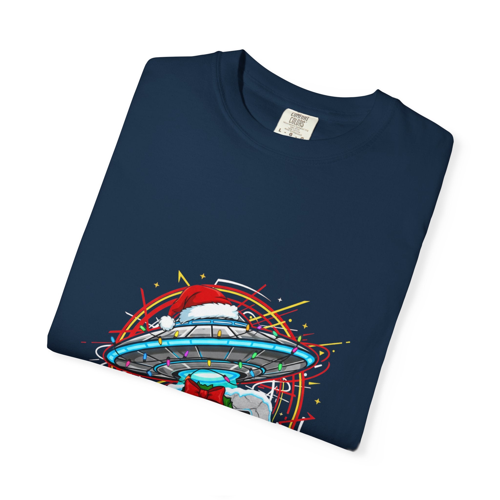 UFO Vacation Tee — Retro Alien Abduction Graphic T-Shirt