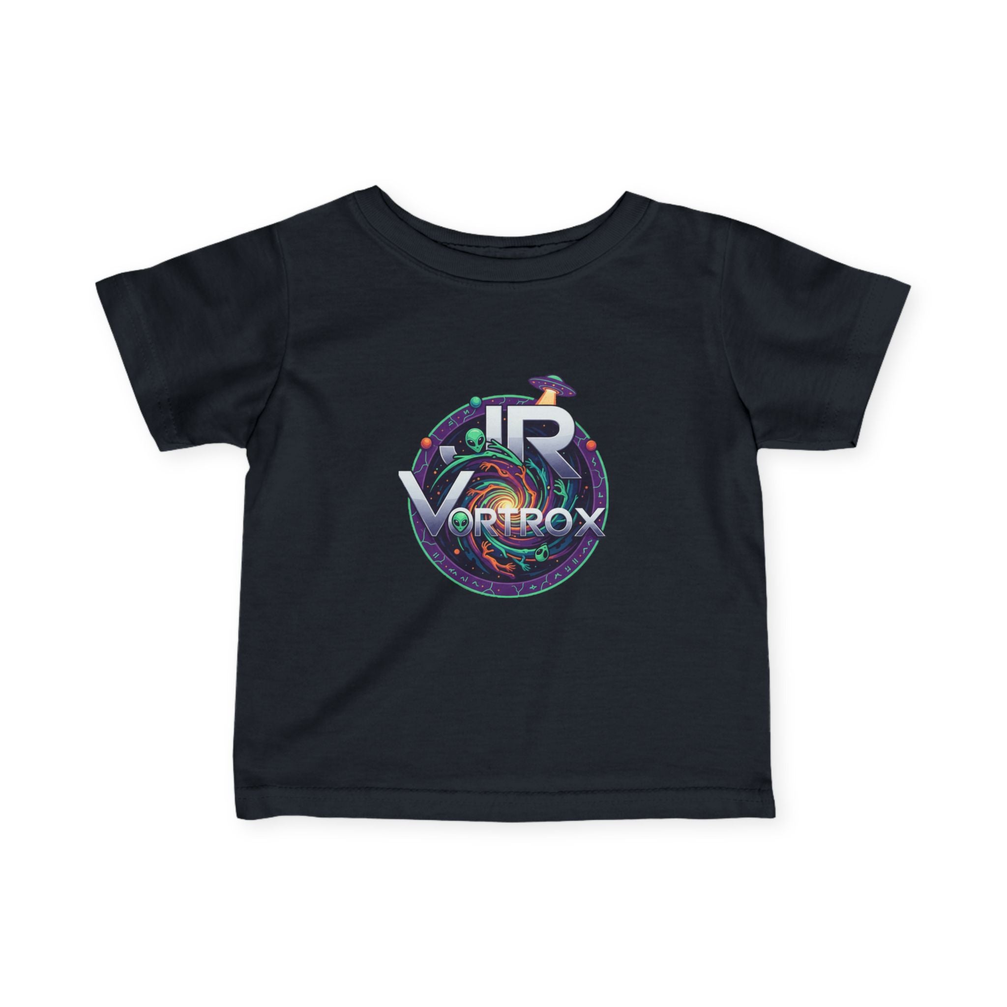 Colorful Infant Fine Jersey Tee with VORTROX Design - Perfect for Playtime, Gifts, Birthdays, Everyday Wear