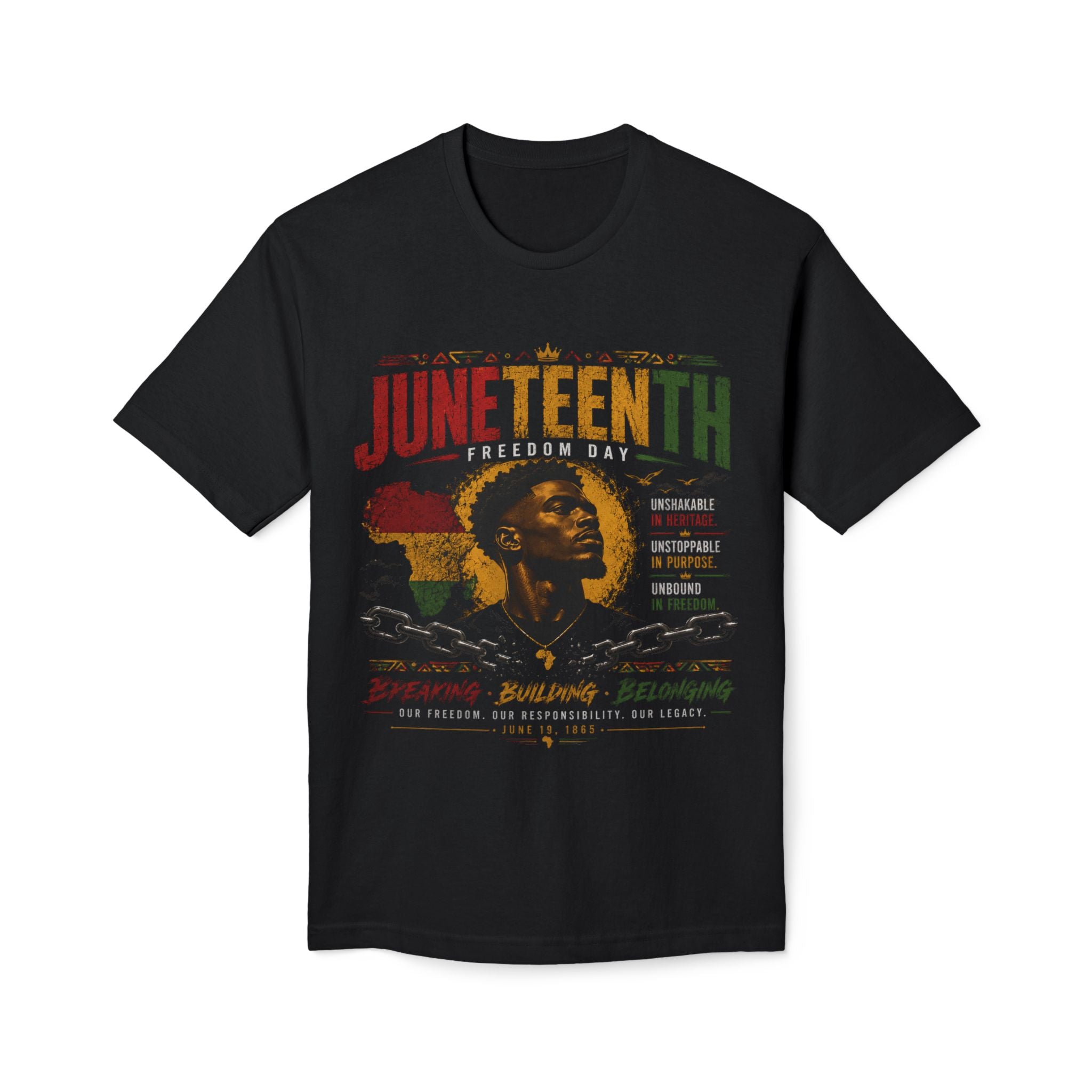 Juneteenth Graphic T-Shirt — Freedom, Heritage & Celebration Tee