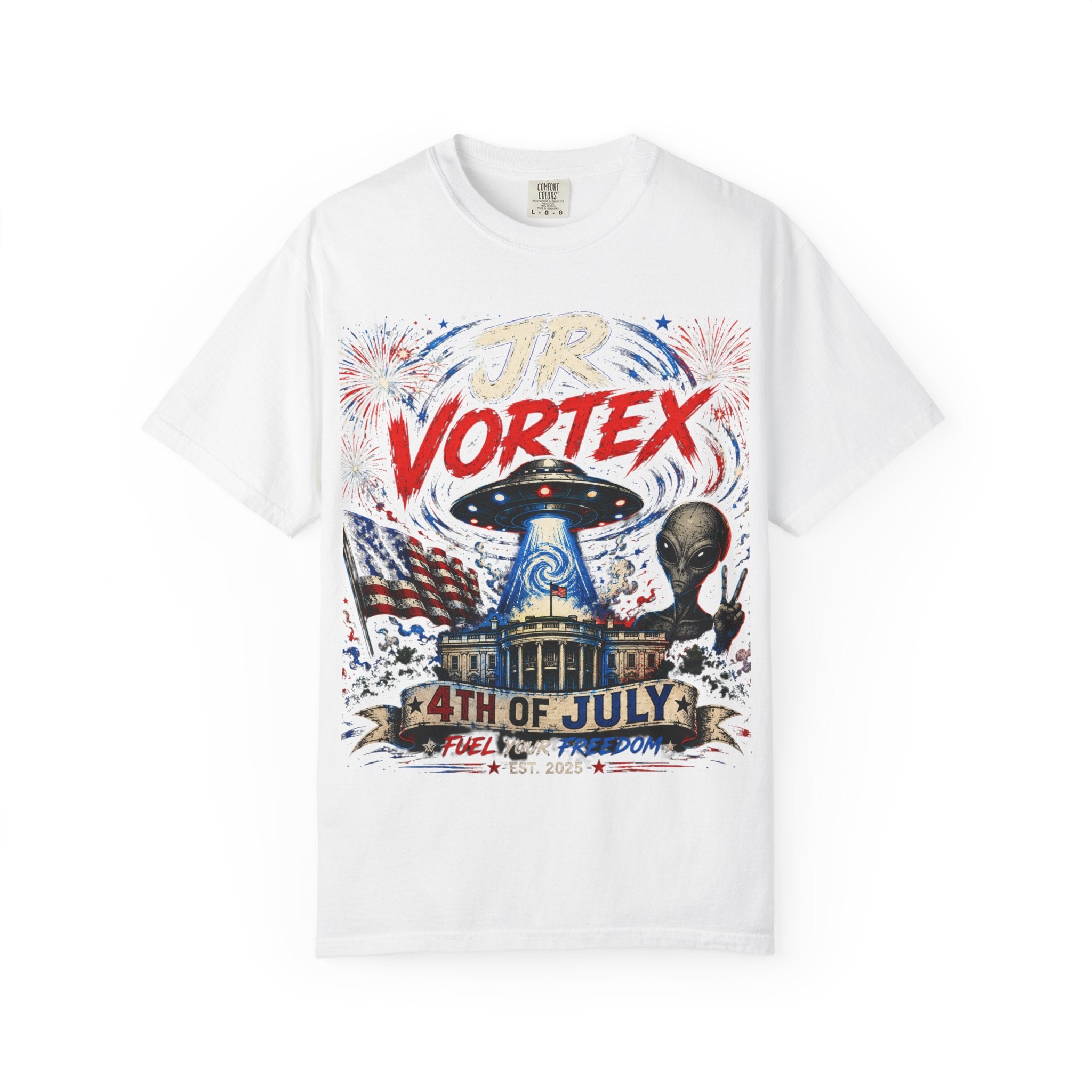 4th of July Vortex UFO T-Shirt