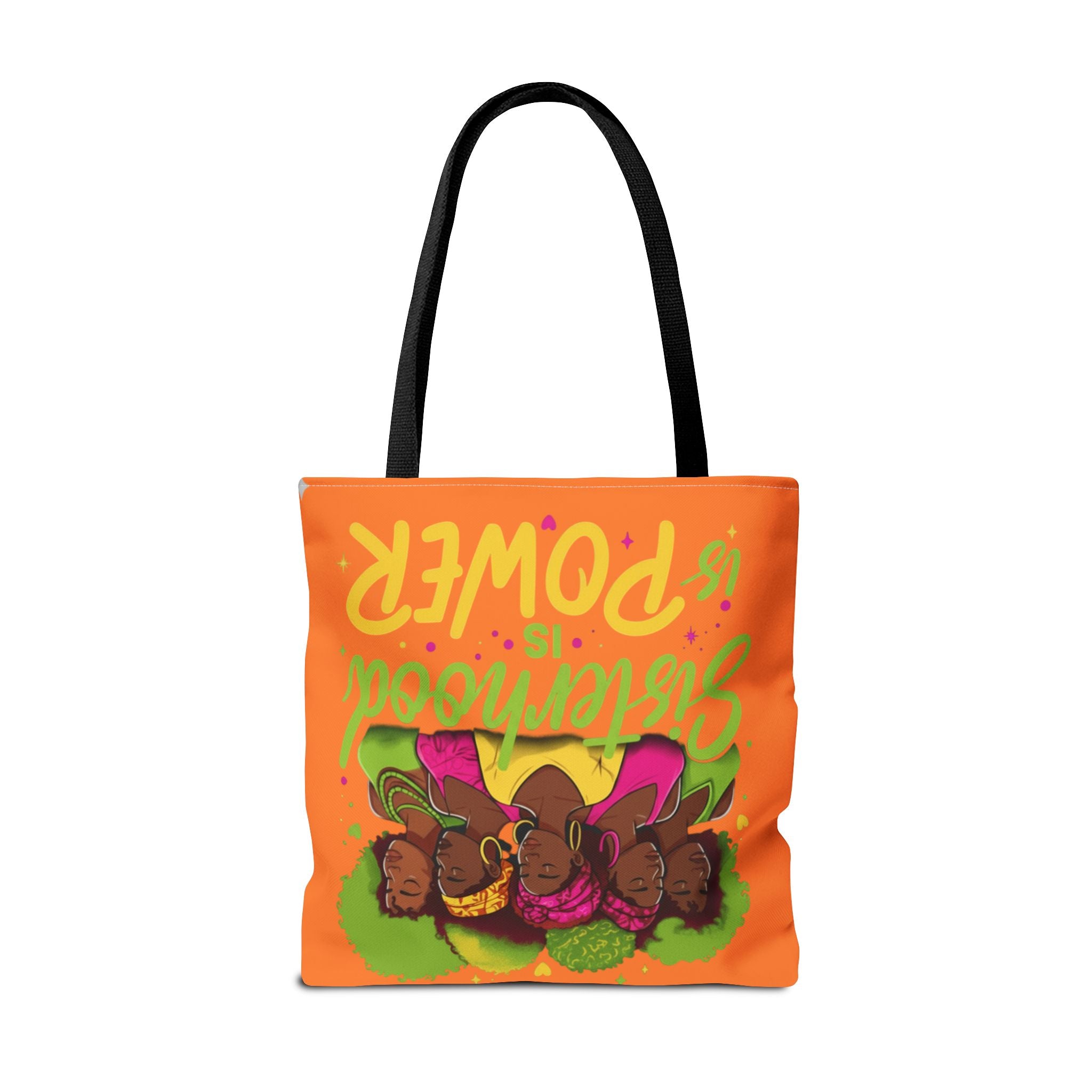 Sisterhood is Power — Tote Bag (AOP) — Orange