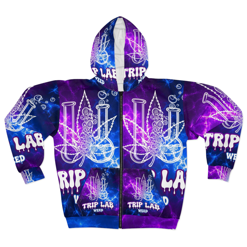 Trip Lab Weed Zip Hoodie