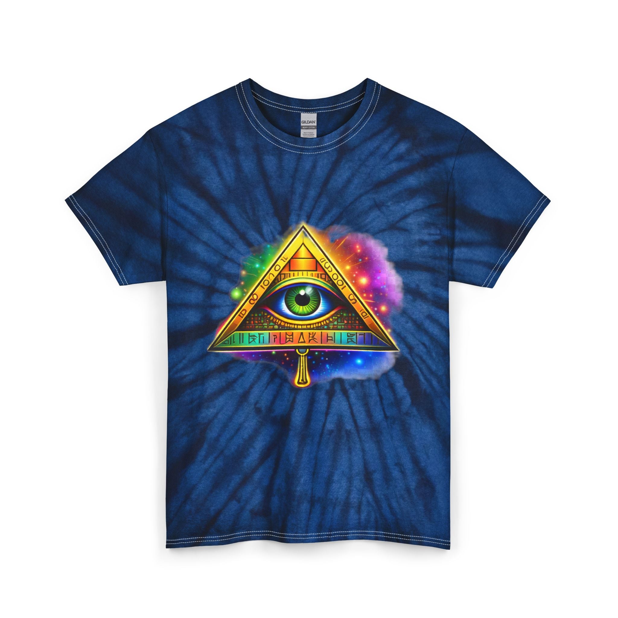 Third Eye Tie Dye Tee — All-Seeing Frequency