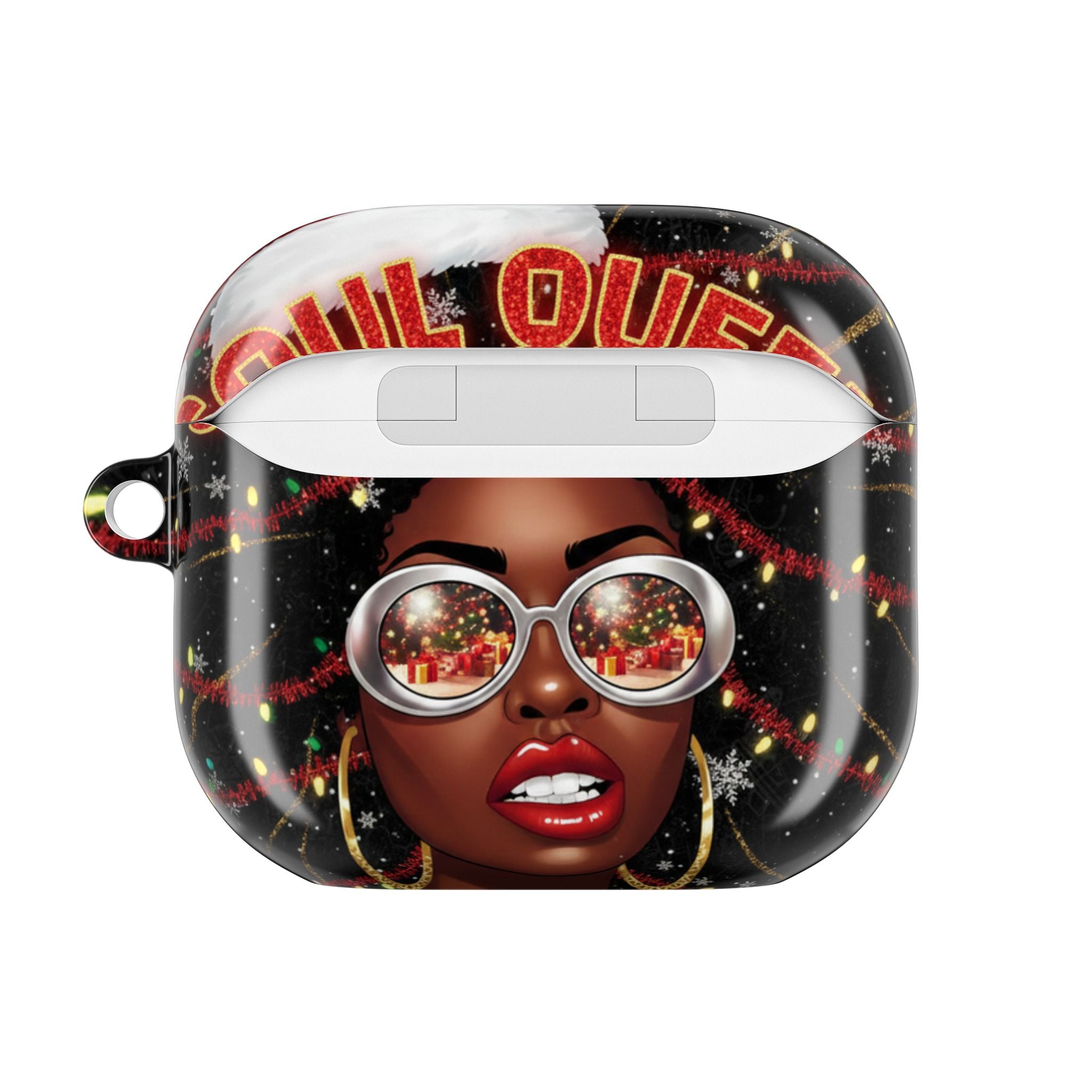 AirPod Case — "Soul Queen" Holiday Afrocentric Design