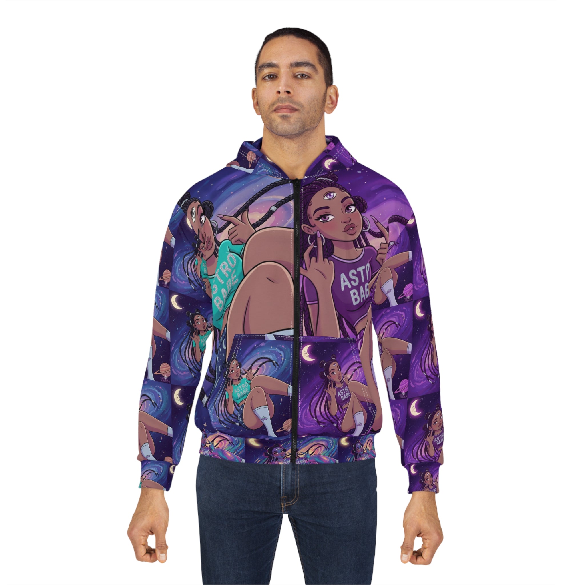 Unisex Zip Hoodie (AOP)