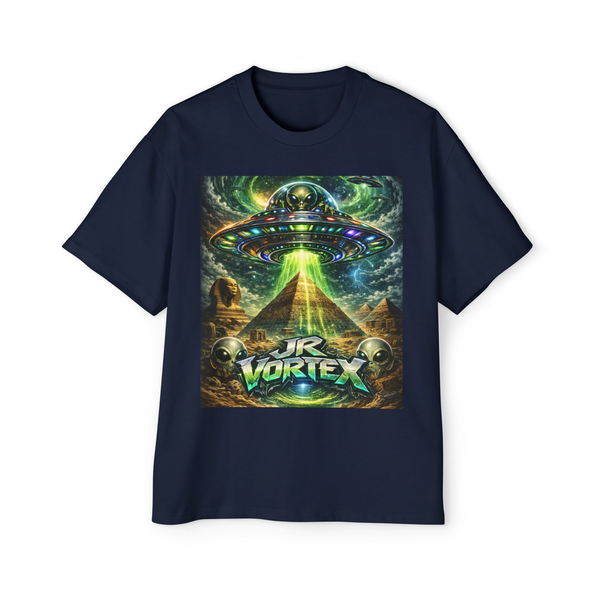 UFO Vortex Graphic Tee Printify