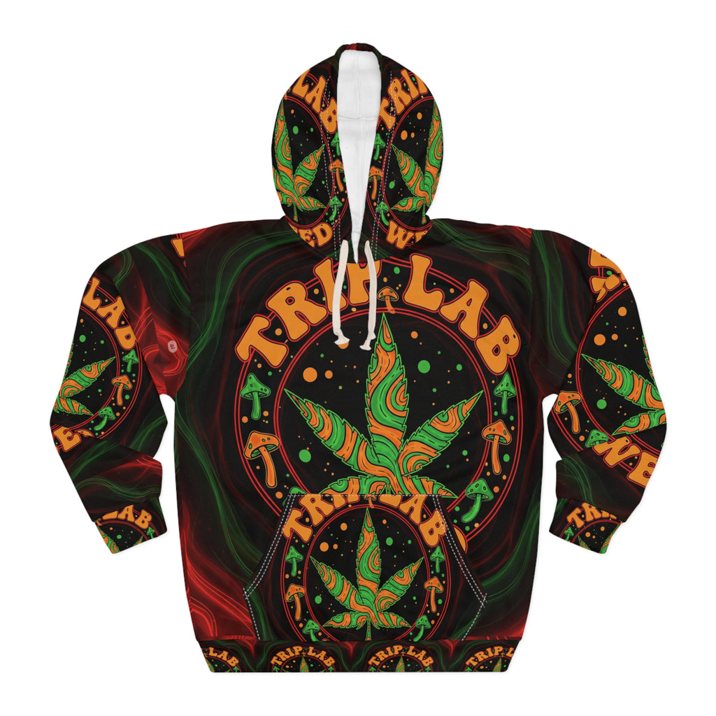 Trip Lab Hoodie – Retro Psychedelic Graphic Pullover
