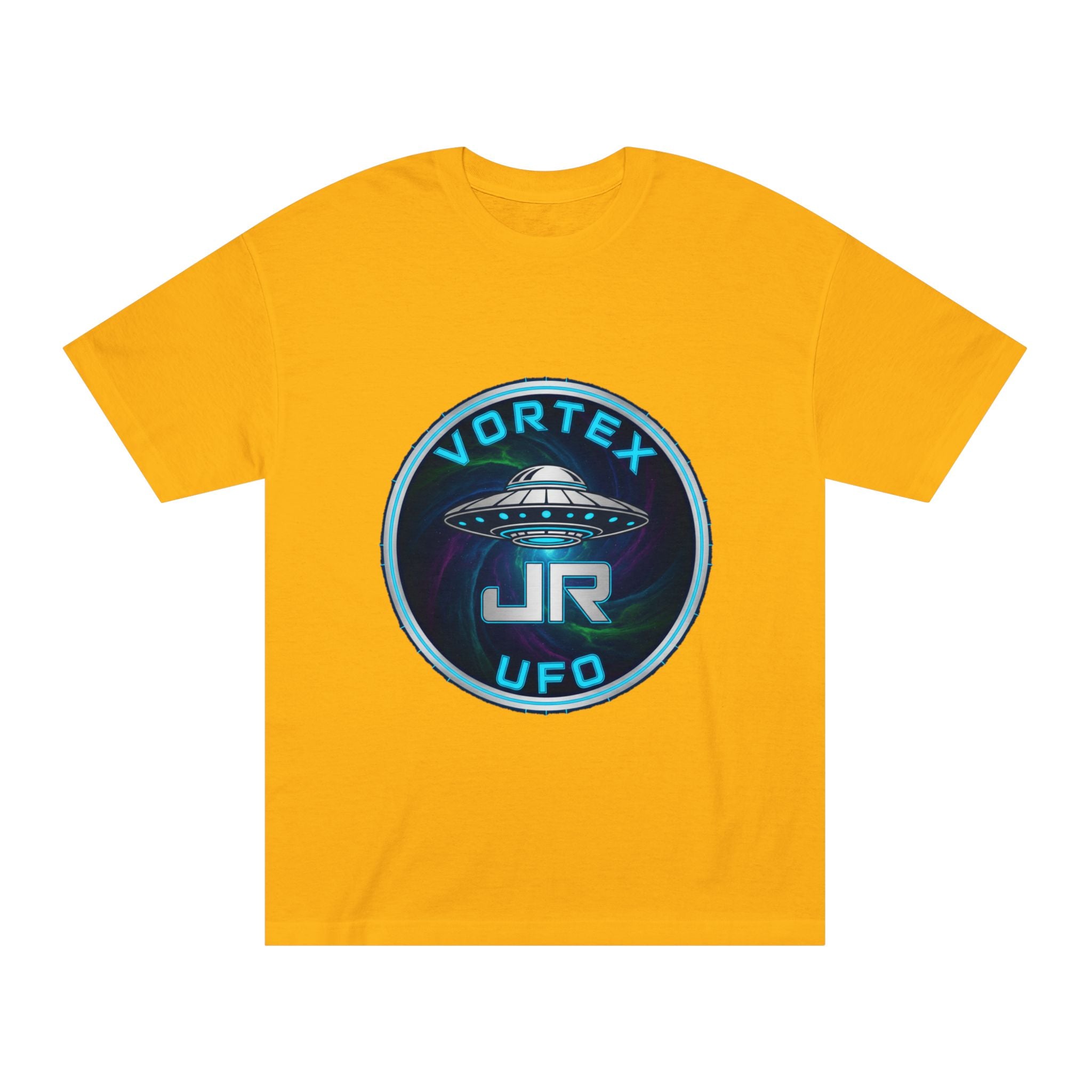 UFO Vortex JR Tee — Retro Sci‑Fi Alien Saucer Shirt Printify