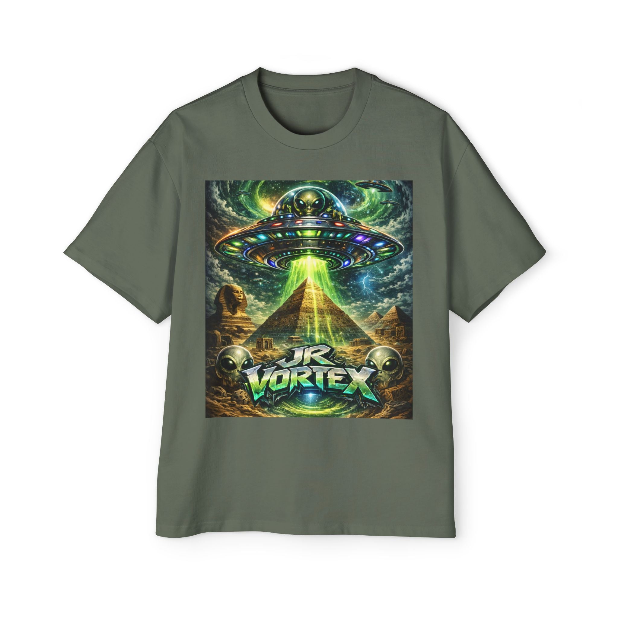UFO Vortex Graphic Tee Printify