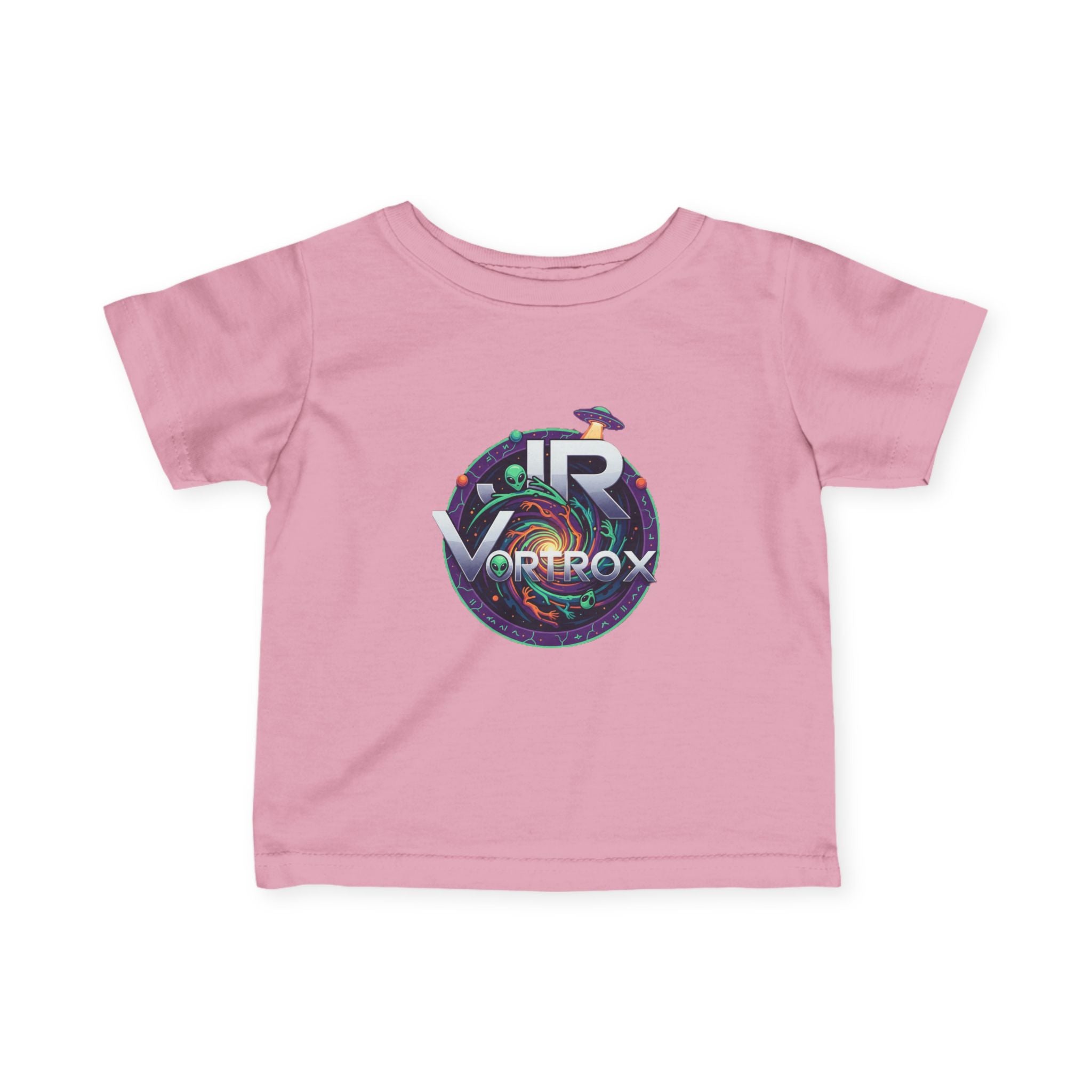 Colorful Infant Fine Jersey Tee with VORTROX Design - Perfect for Playtime, Gifts, Birthdays, Everyday Wear