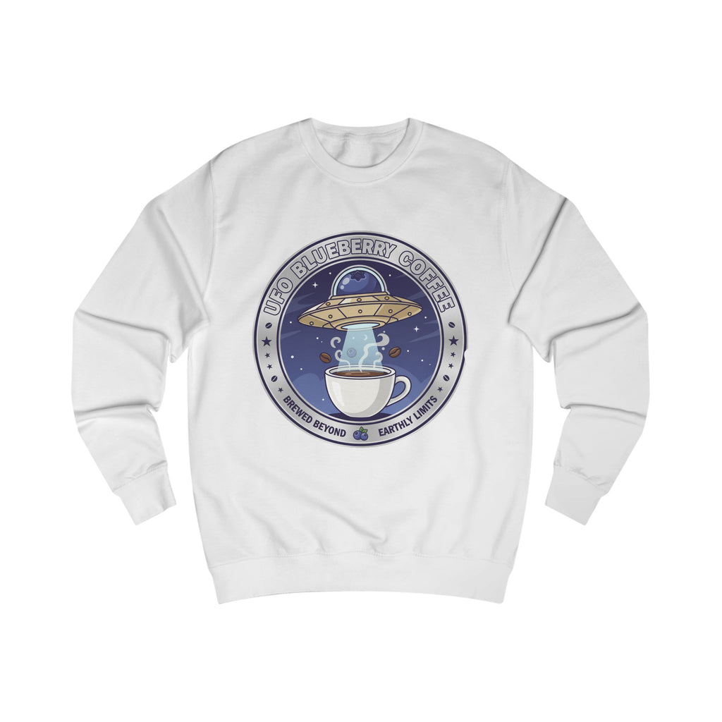 Alien Coffee Club Sweatshirt — "We Come in Espresso" Space Café Crewneck