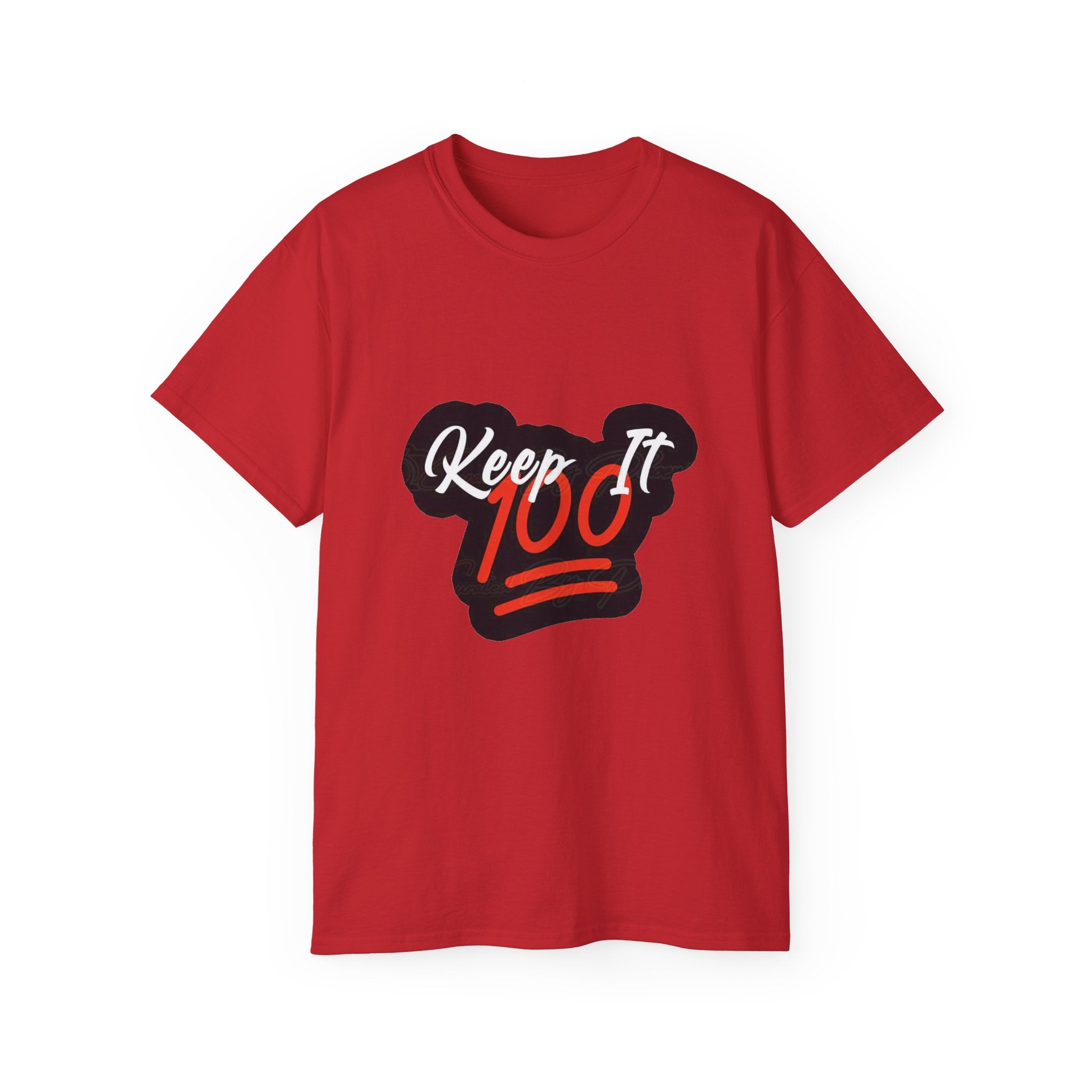 Keep It 100 Tee — "Keep it " Graphic Cotton T-Shirt