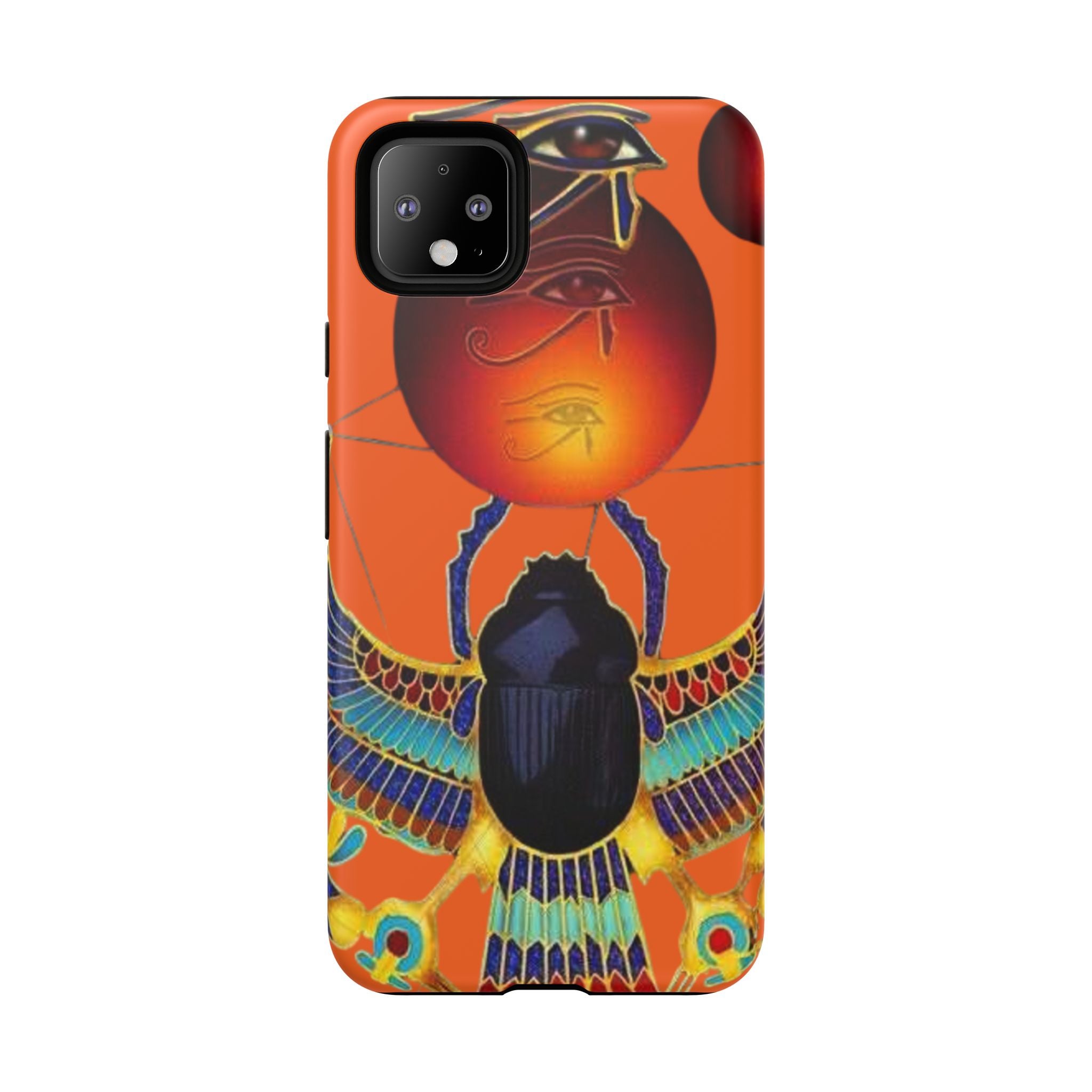 Egyptian-Inspired Phone Case, Tough Phone Cover, Unique Protective Case, Gift for Her, Vibrant Egyptian Art