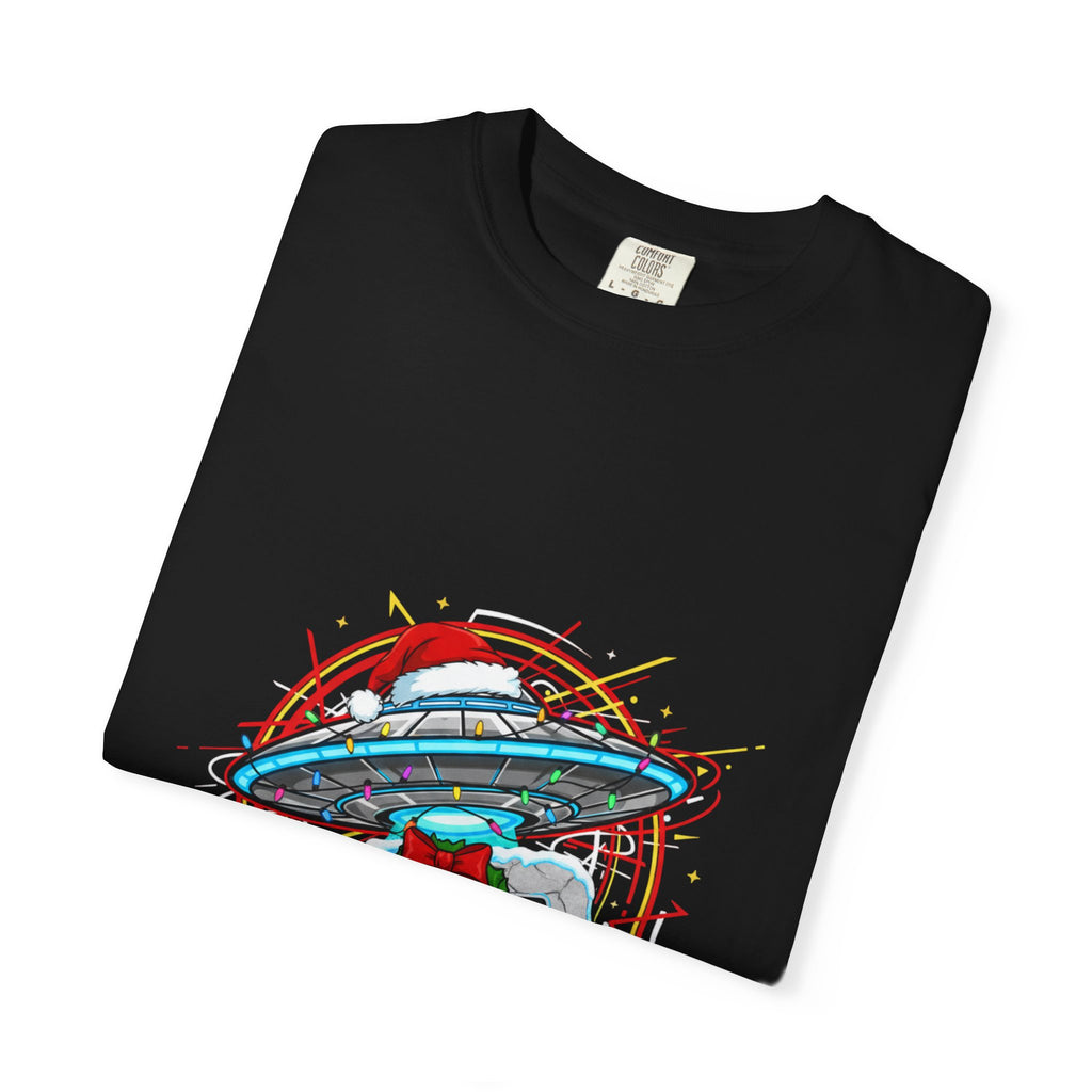 UFO Vacation Tee — Retro Alien Abduction Graphic T-Shirt