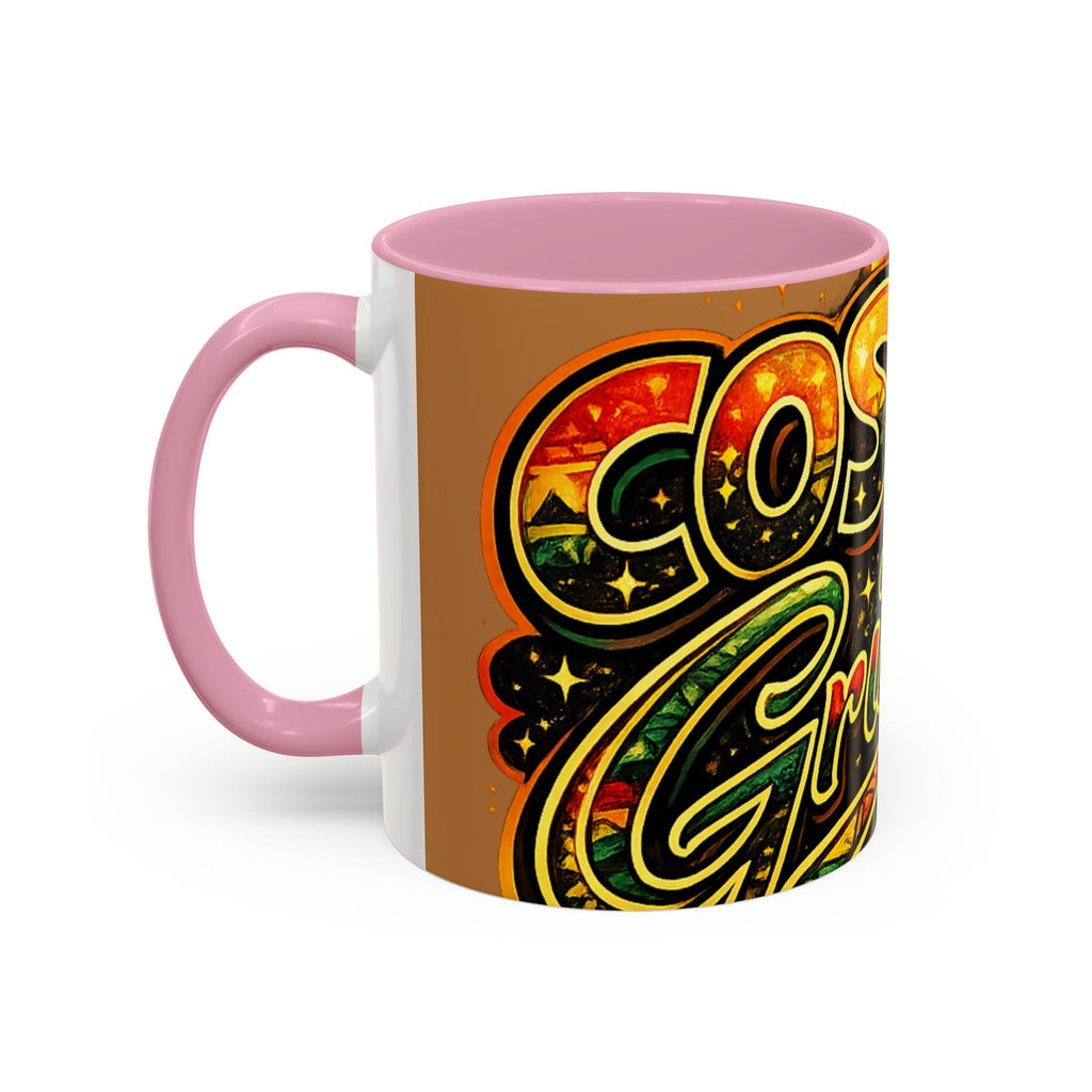 Cosmic Grind Coffee Mug — Colorful 11oz/15oz Ceramic Cup Printify