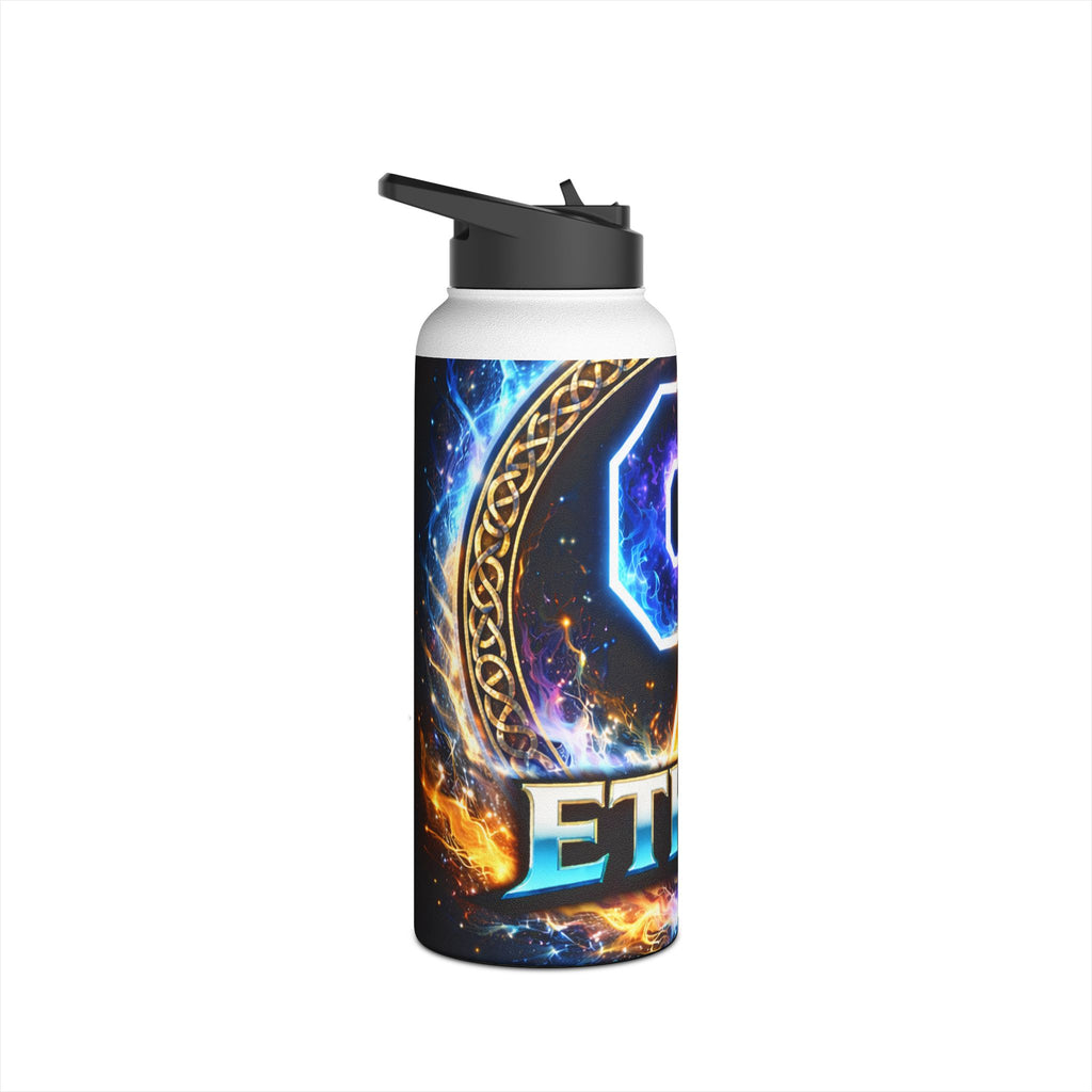 9 Ether Cosmic Energy Water Bottle 🌀, Standard Lid