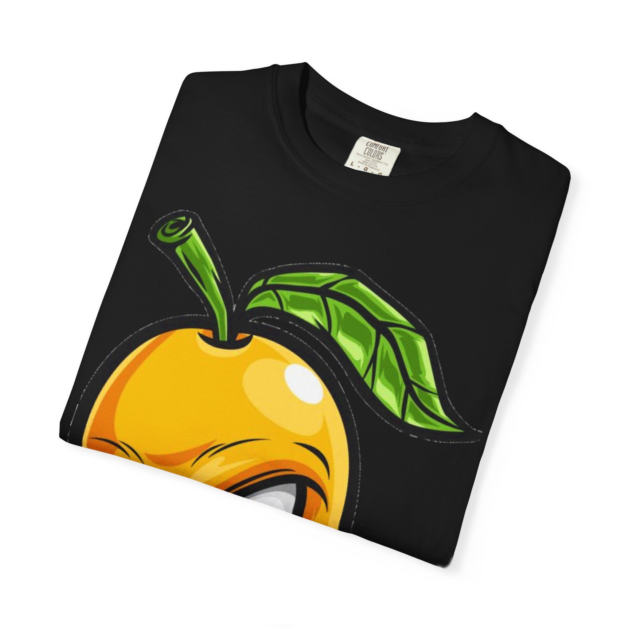 Angry Citrus Graphic Tee 🍊🔥 | Bold Cartoon Streetwear T-Shirt