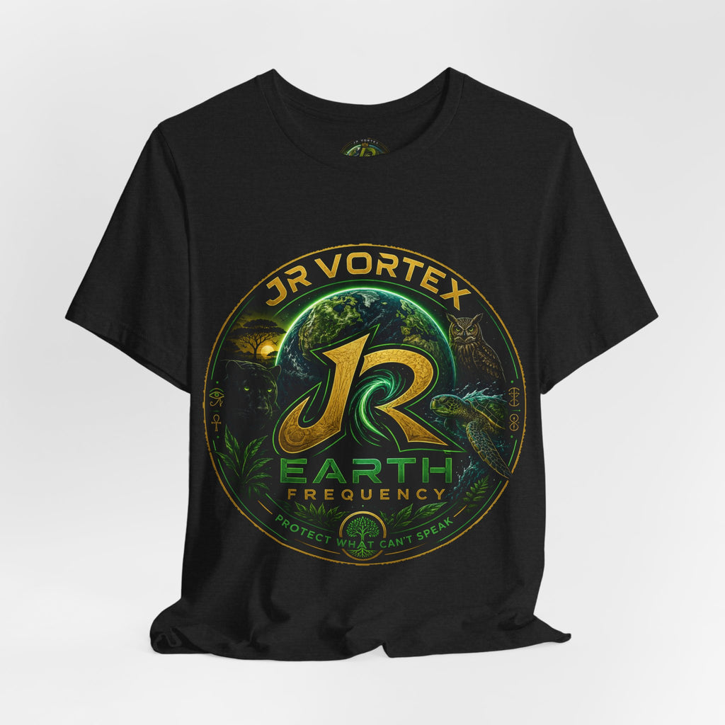 Earth Frequency Tee — Protect What Can't Speak