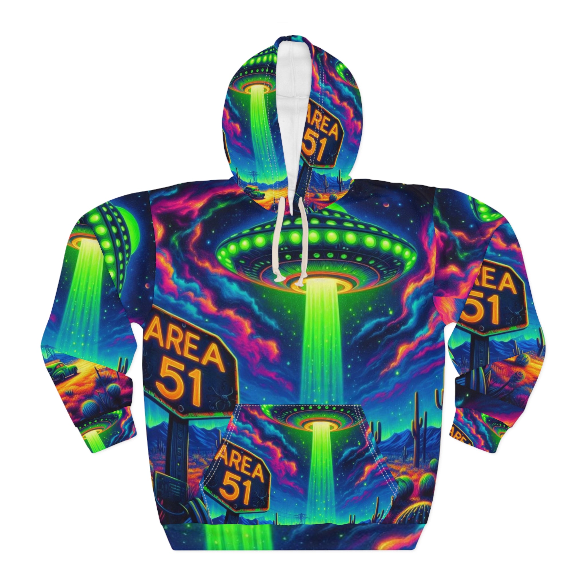 UFO Area 51 Hoodie