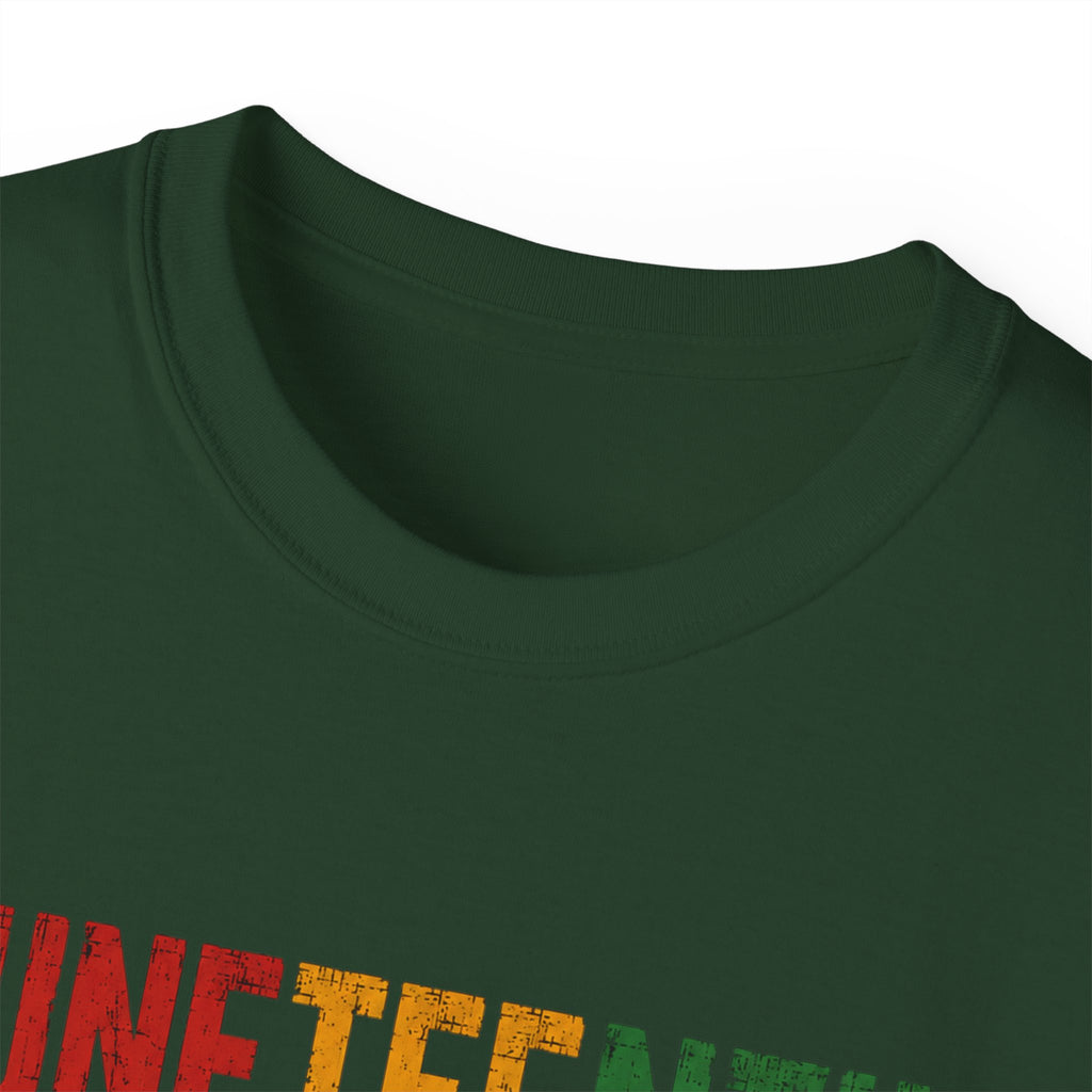 Juneteenth 1865 Freedom Fist T‑Shirt — African Pride Celebration Tee