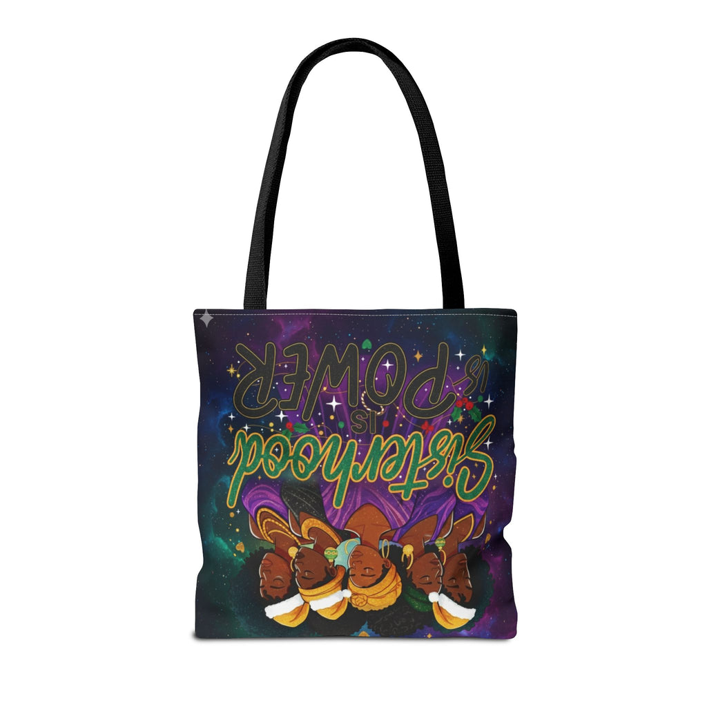 Sisterhood Power Tote Bag – Afrocentric Women Unity Canvas Tote