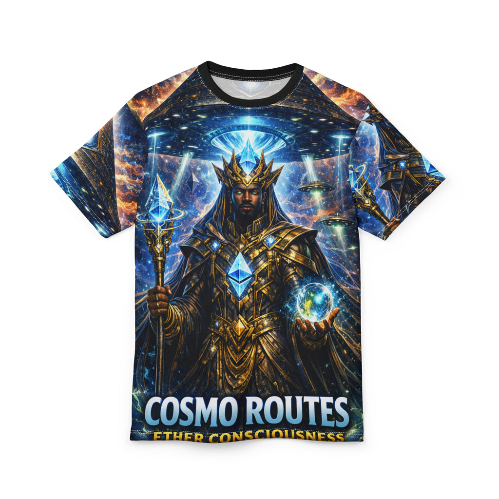 Cosmic King “Cosmo Routes” All-Over Print Tee ✅️✅️✅️ Printify