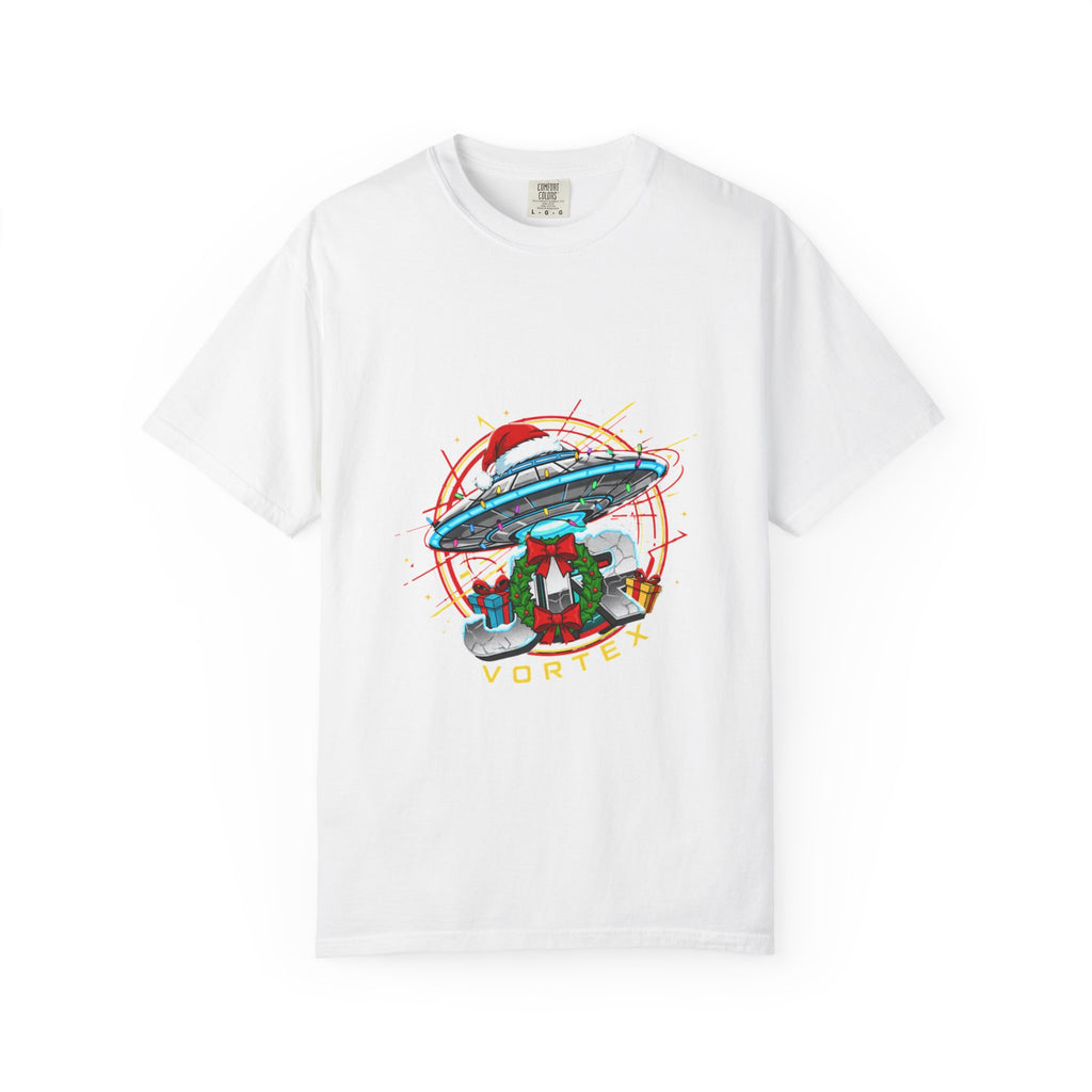 UFO Vacation Tee — Retro Alien Abduction Graphic T-Shirt