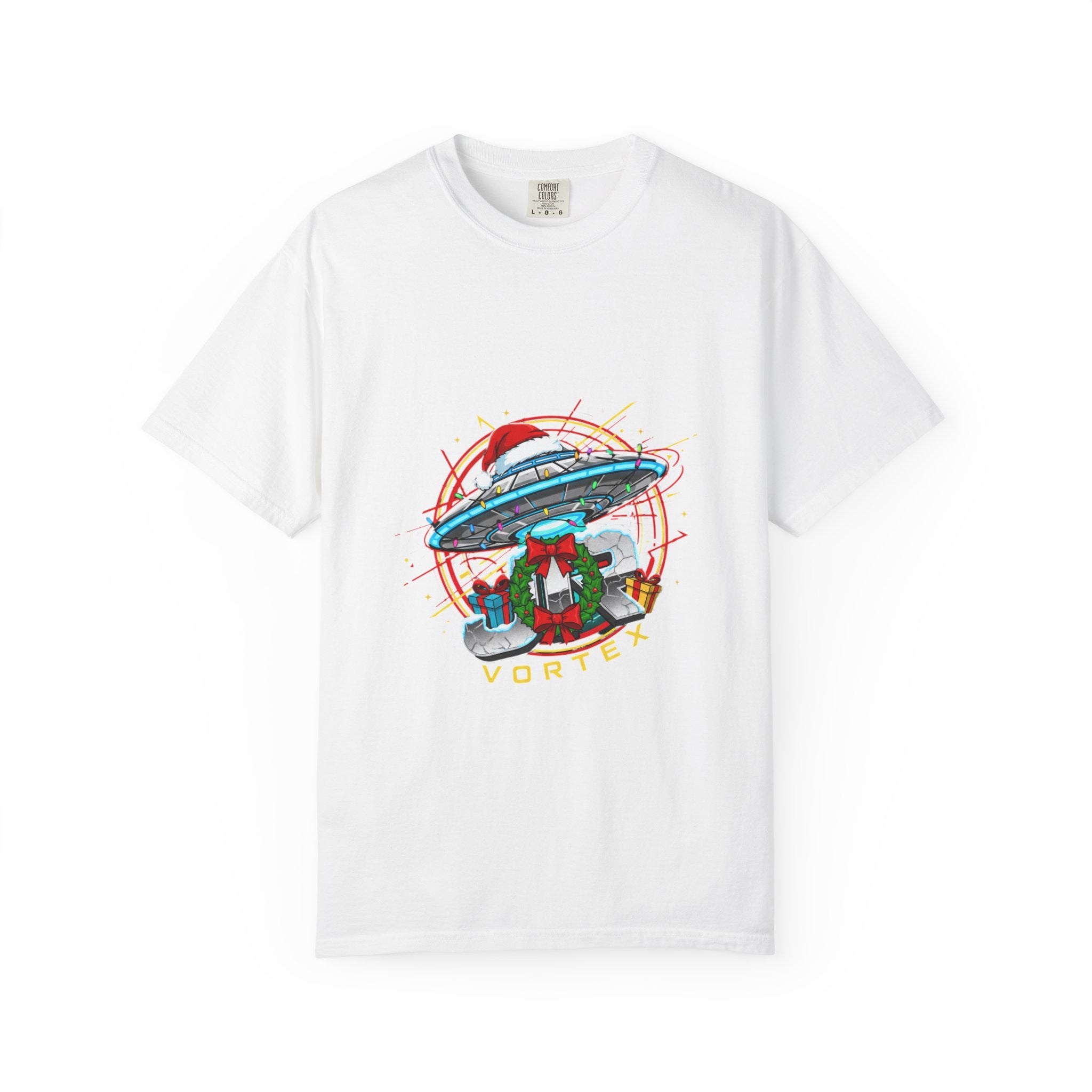 UFO Vacation Tee — Retro Alien Abduction Graphic T-Shirt