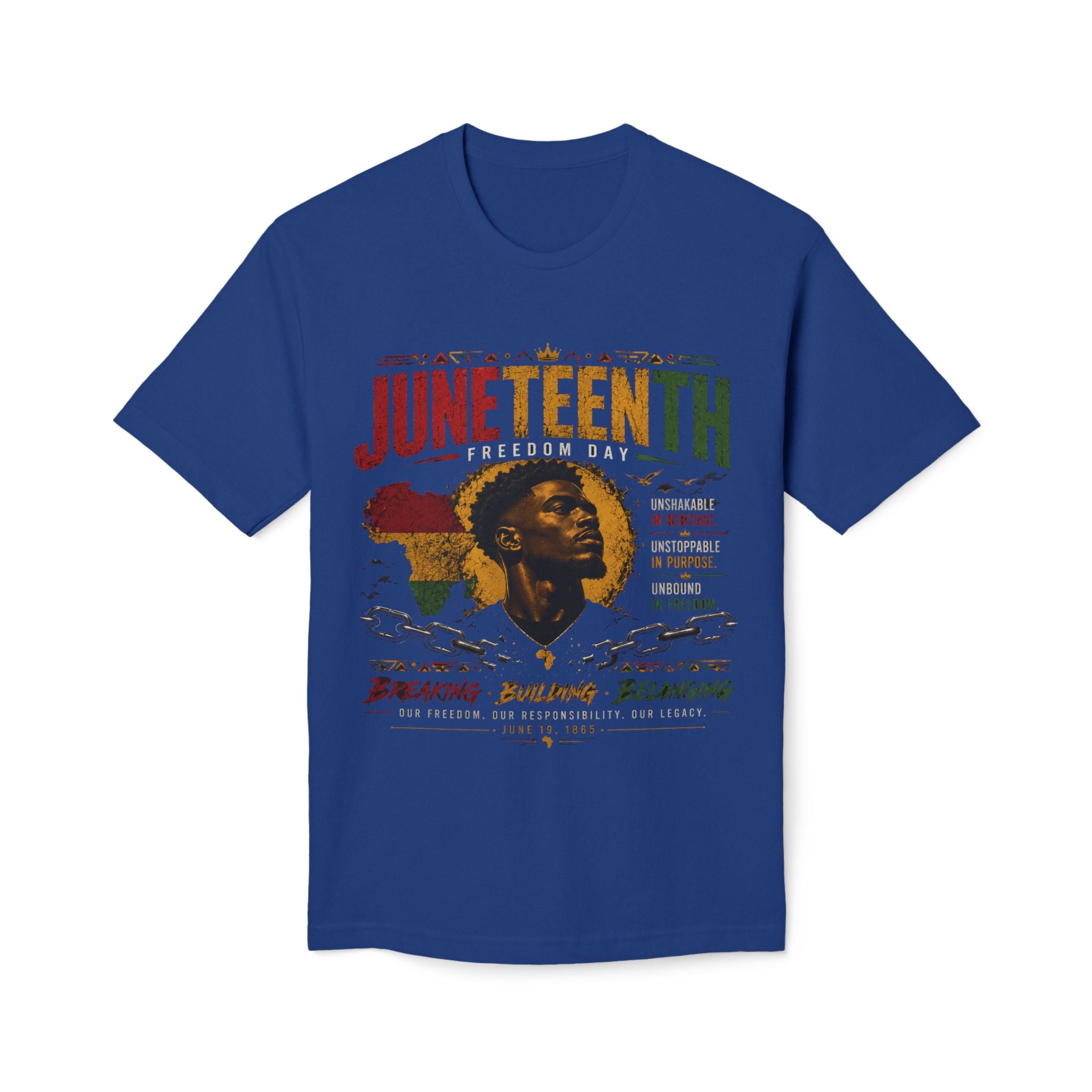Juneteenth Graphic T-Shirt — Freedom, Heritage & Celebration Tee
