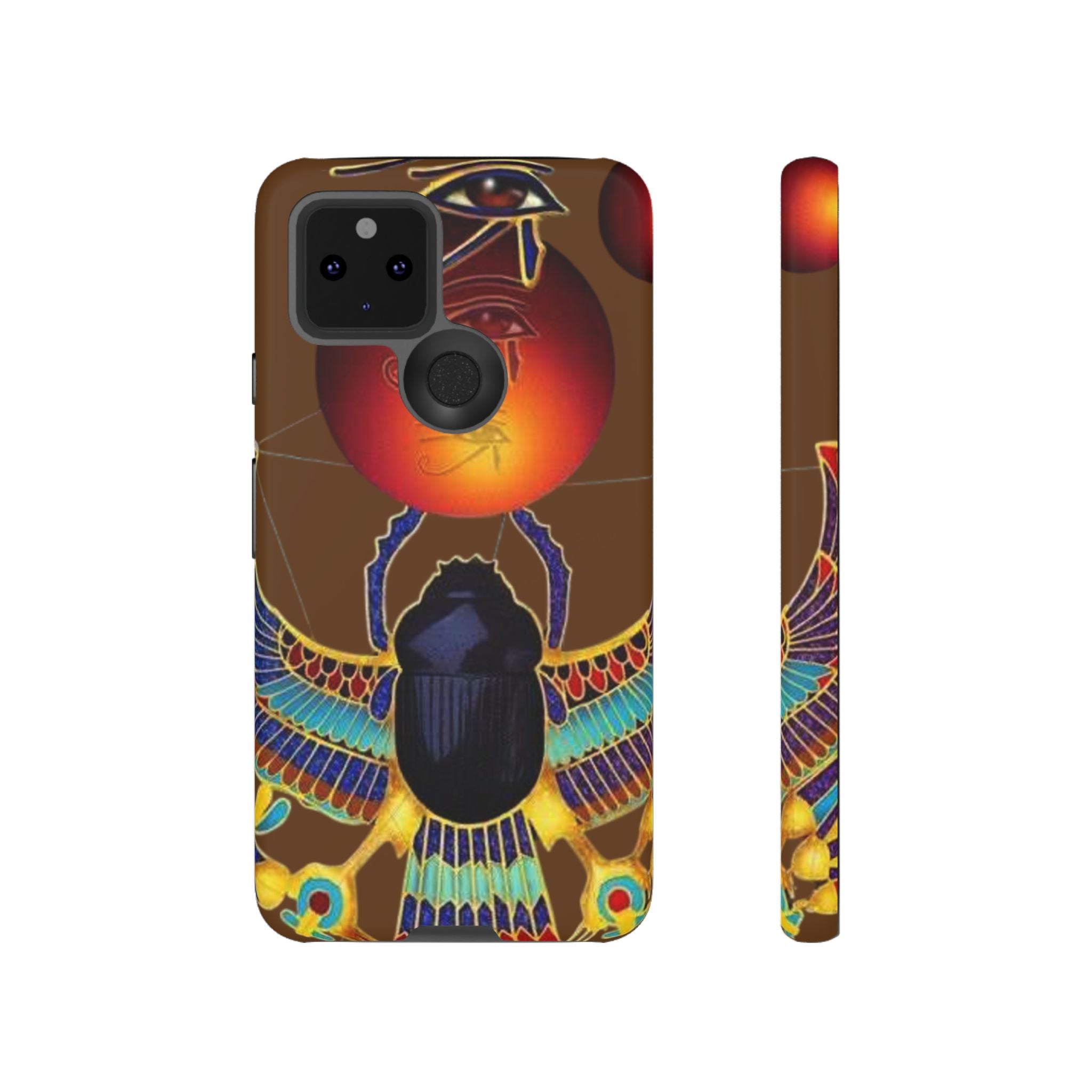 Egyptian Scarab Phone Case | Tough Cases for Unique Style, Protective Cases, Artistic Phone Covers, Gifts for Art Lovers