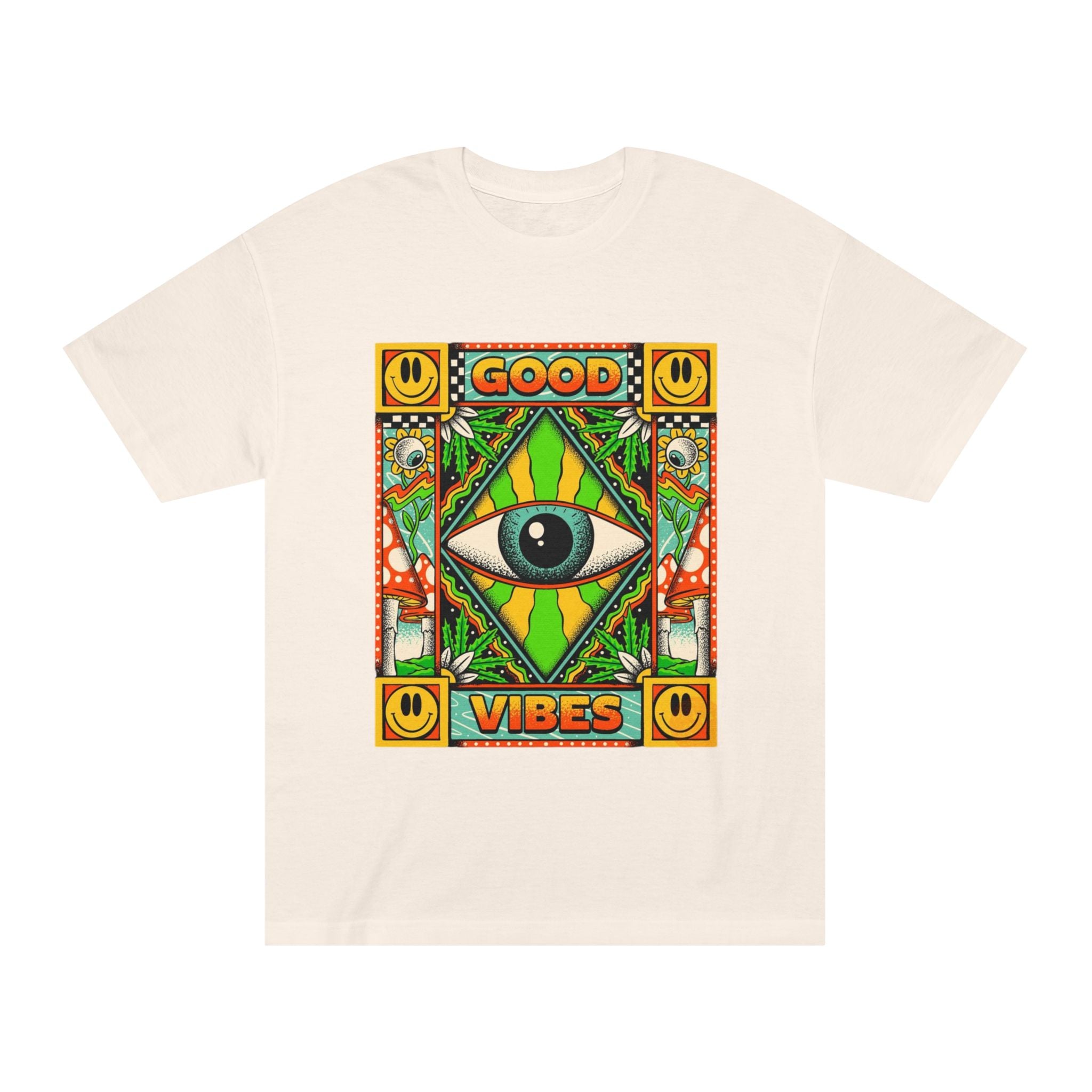 GOOD VIBES FREQUENCY TEE 👁️🌀