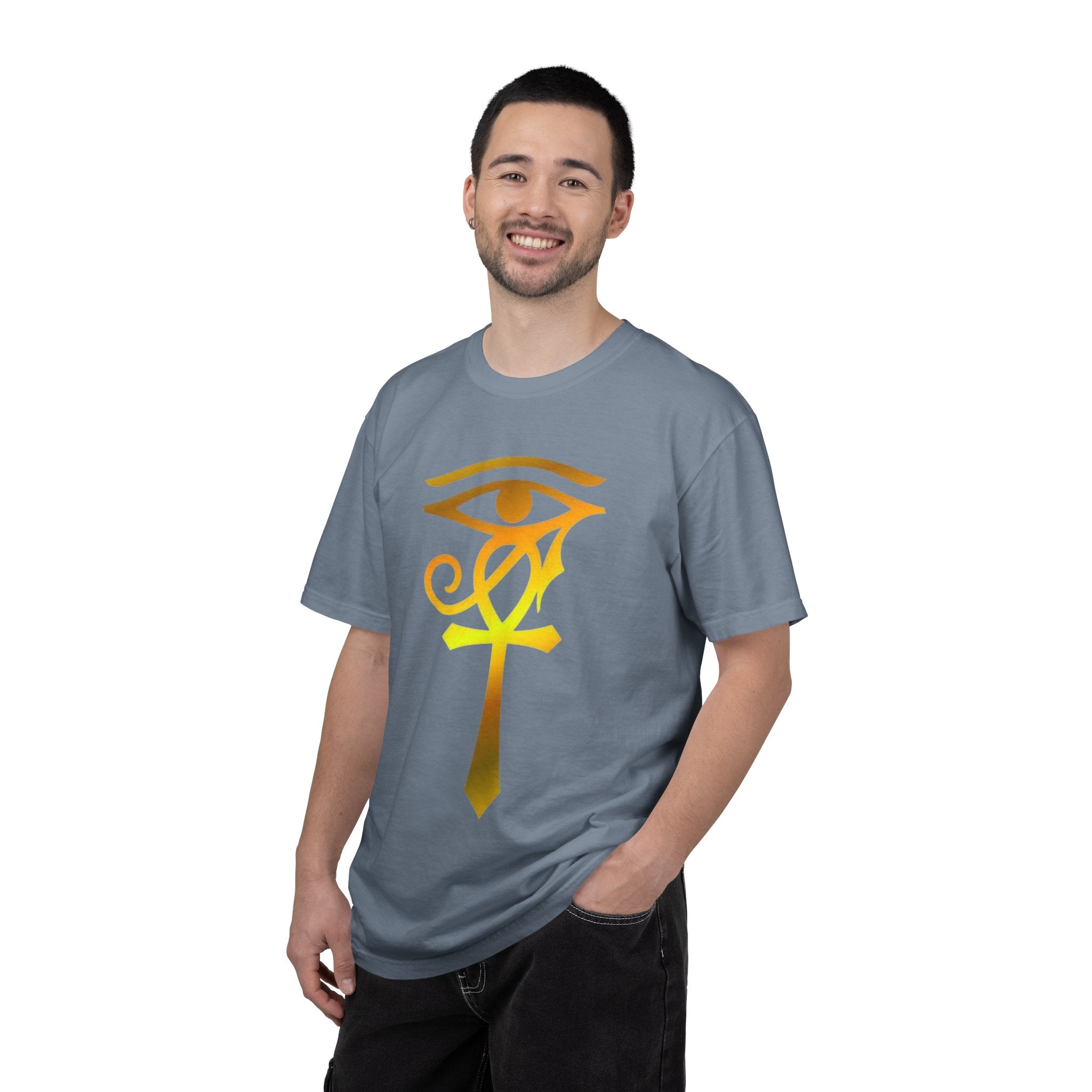 Eye of Horus Ankh Tee — Ancient Egyptian Symbol