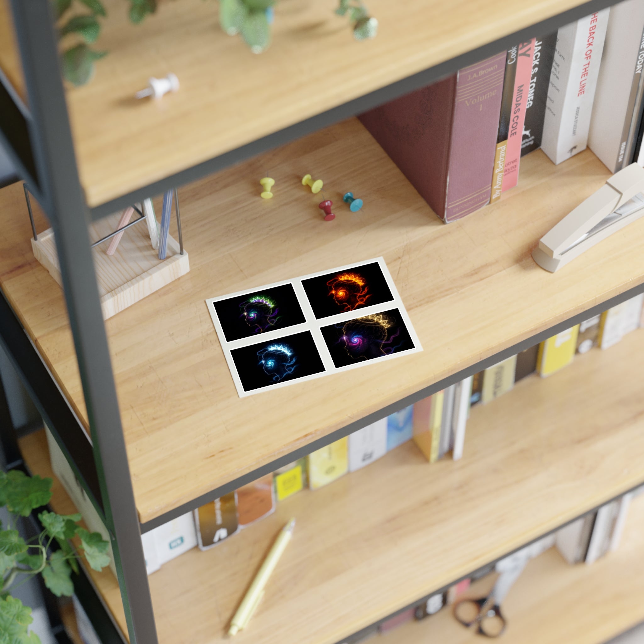 Neon Soul Vision Sticker Sheet