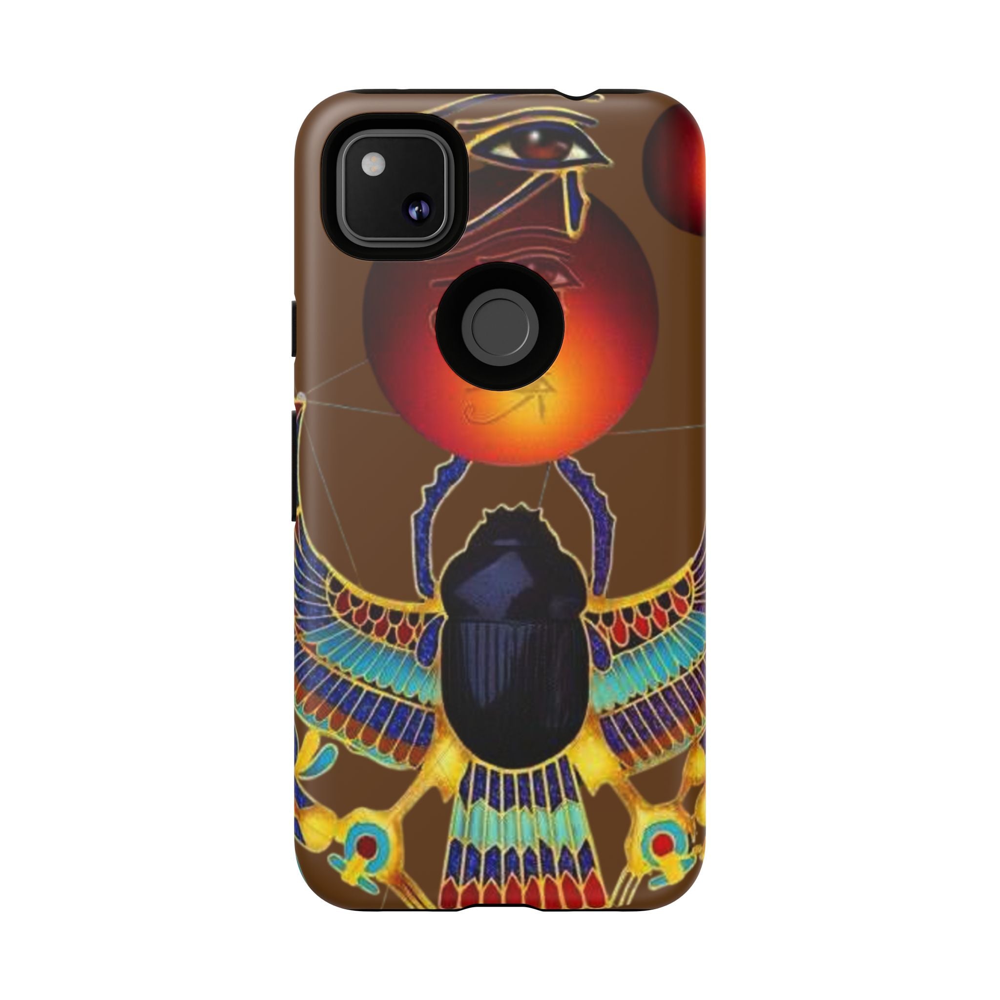 Egyptian Scarab Phone Case | Tough Cases for Unique Style, Protective Cases, Artistic Phone Covers, Gifts for Art Lovers