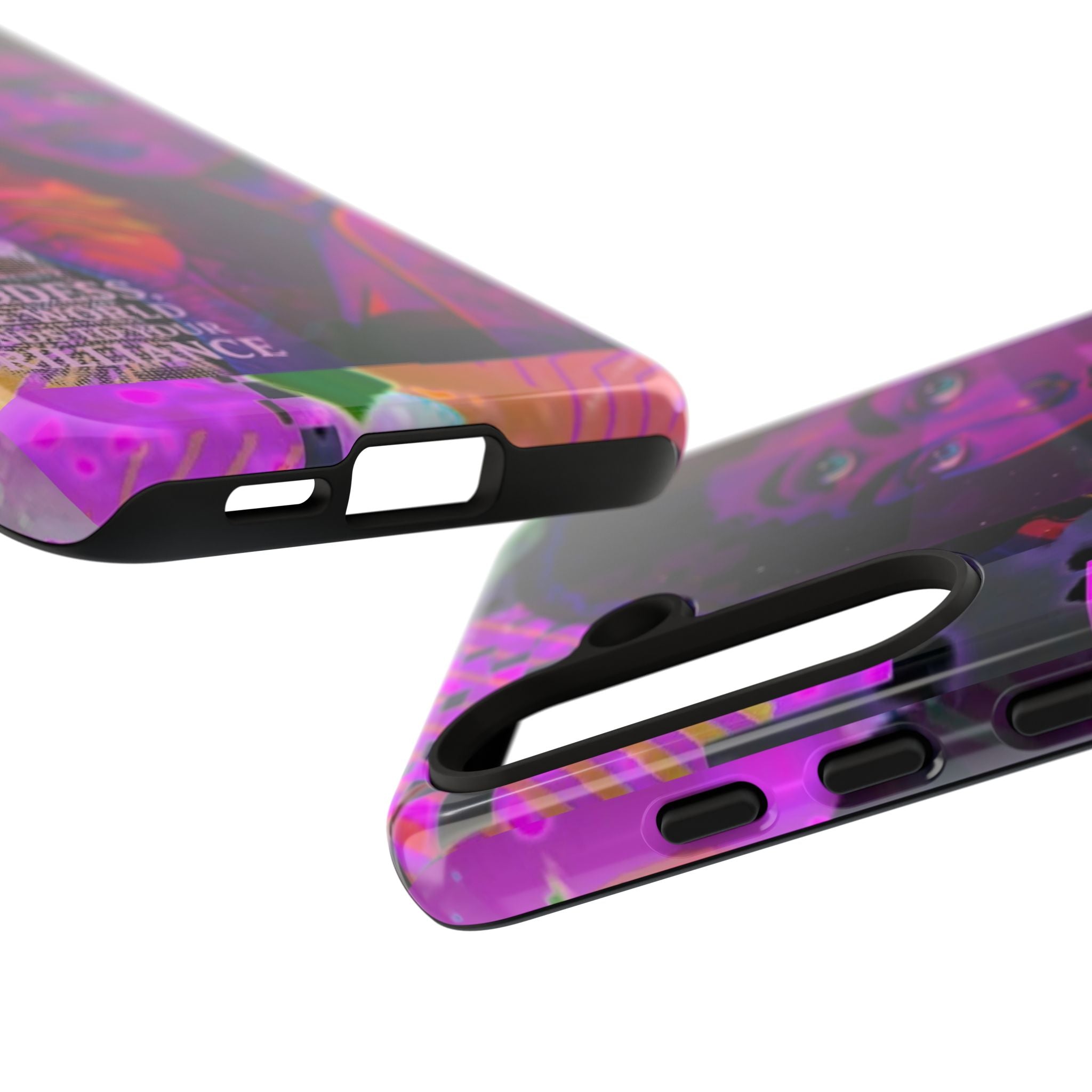 Third-Eye Goddess Phone Case — Neon Psychic Art iPhone Cover