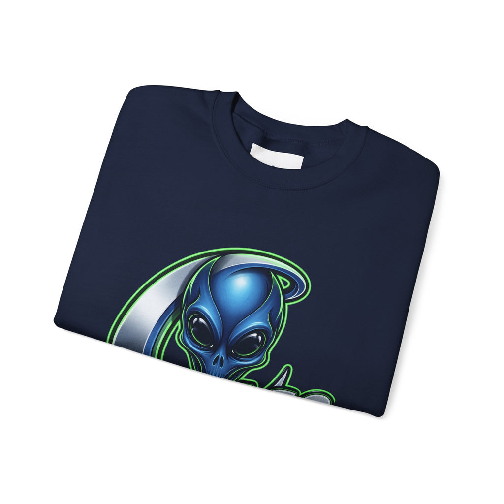Chicago Alien Sweatshirt — Alien Graphic Crewneck
