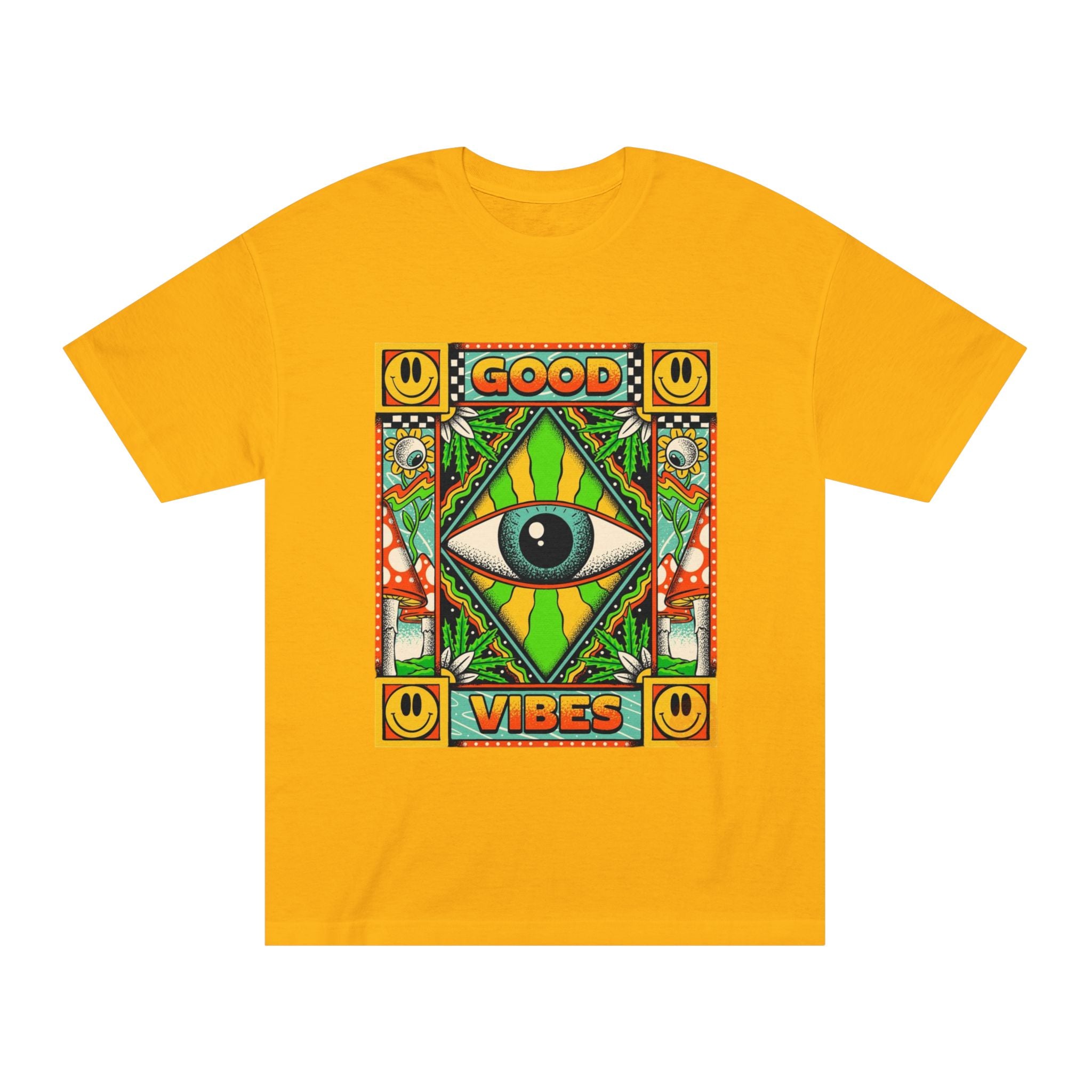 GOOD VIBES FREQUENCY TEE 👁️🌀