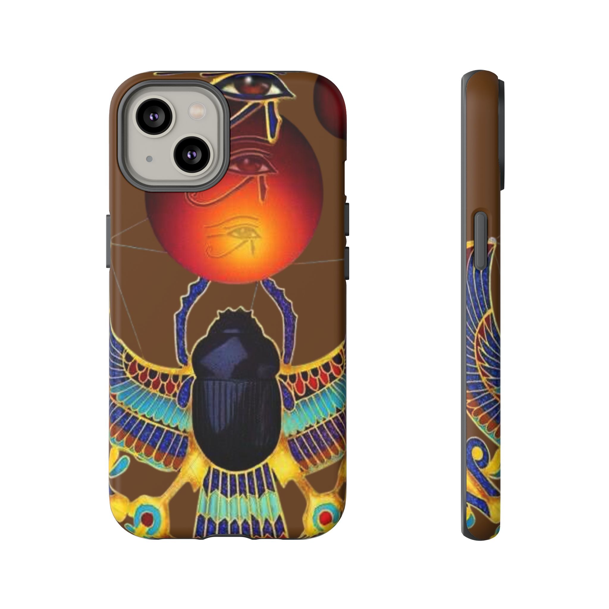 Egyptian Scarab Phone Case | Tough Cases for Unique Style, Protective Cases, Artistic Phone Covers, Gifts for Art Lovers