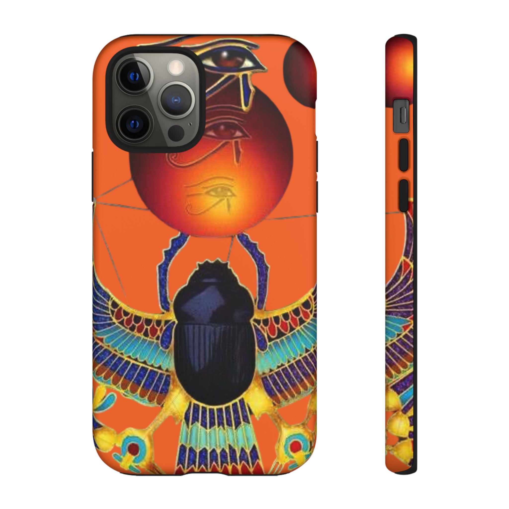 Egyptian-Inspired Phone Case, Tough Phone Cover, Unique Protective Case, Gift for Her, Vibrant Egyptian Art