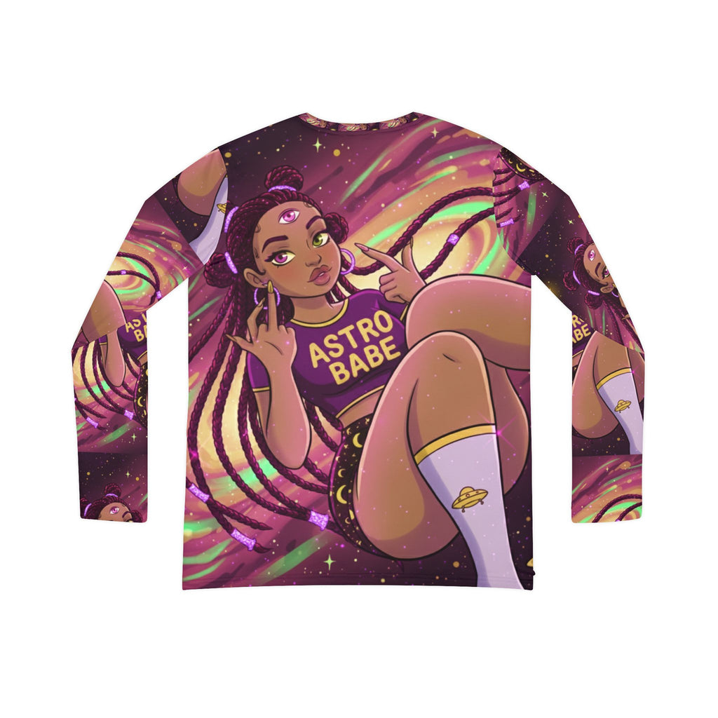 Women's Long Sleeve V-neck Shirt (AOP)