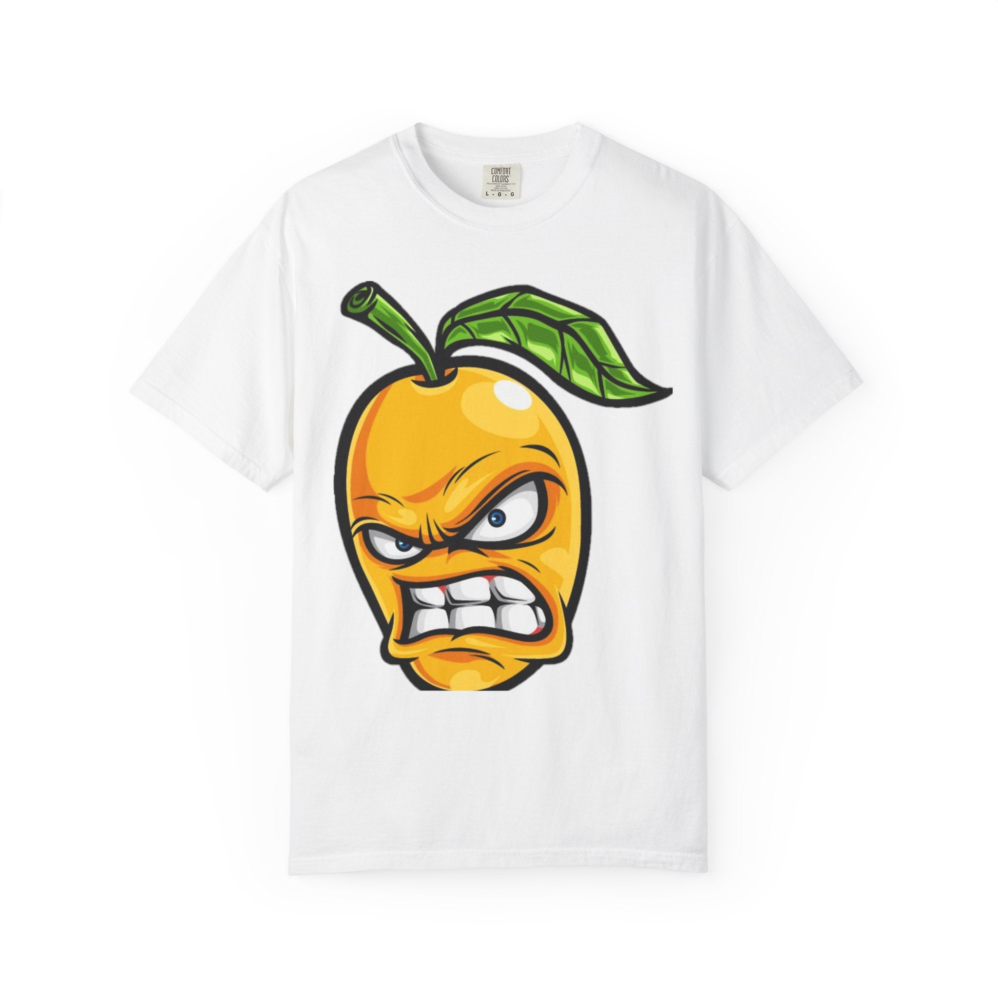 Angry Citrus Graphic Tee 🍊🔥 | Bold Cartoon Streetwear T-Shirt