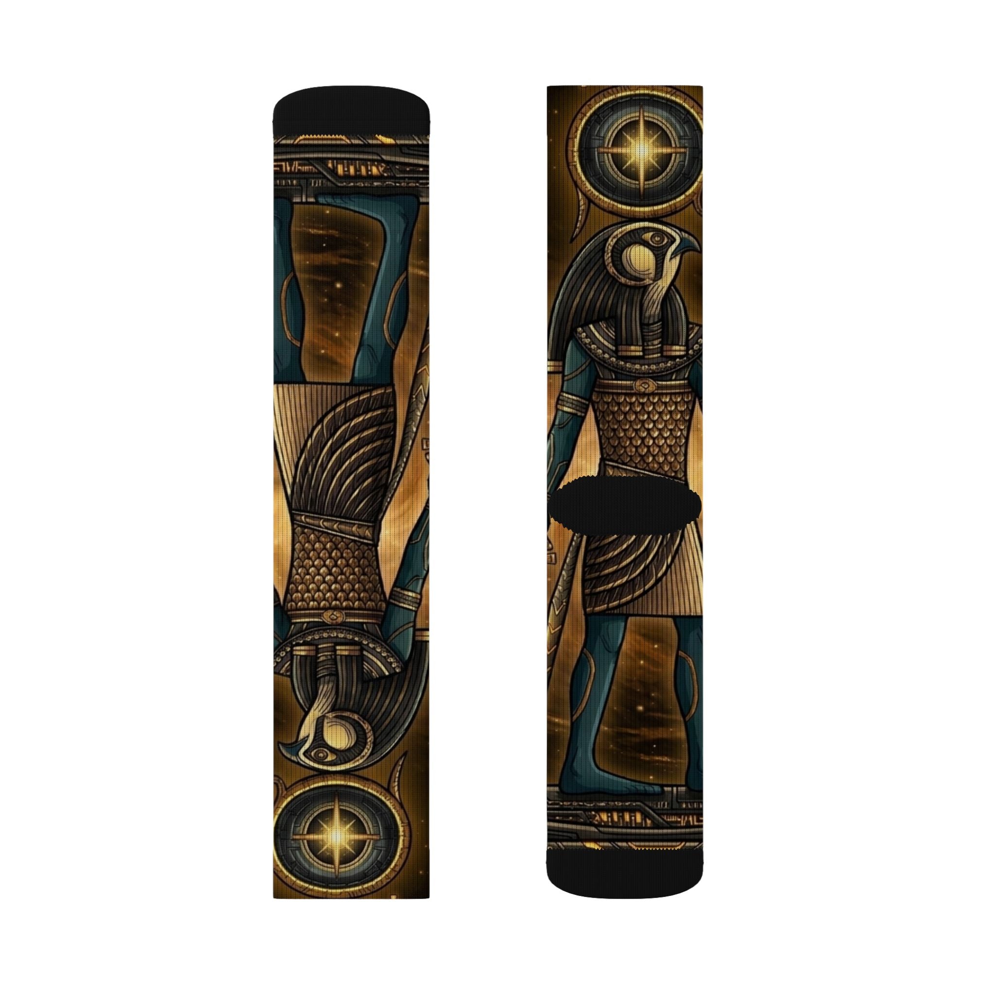 Ancient Frequency Socks-Gold Pharaoh