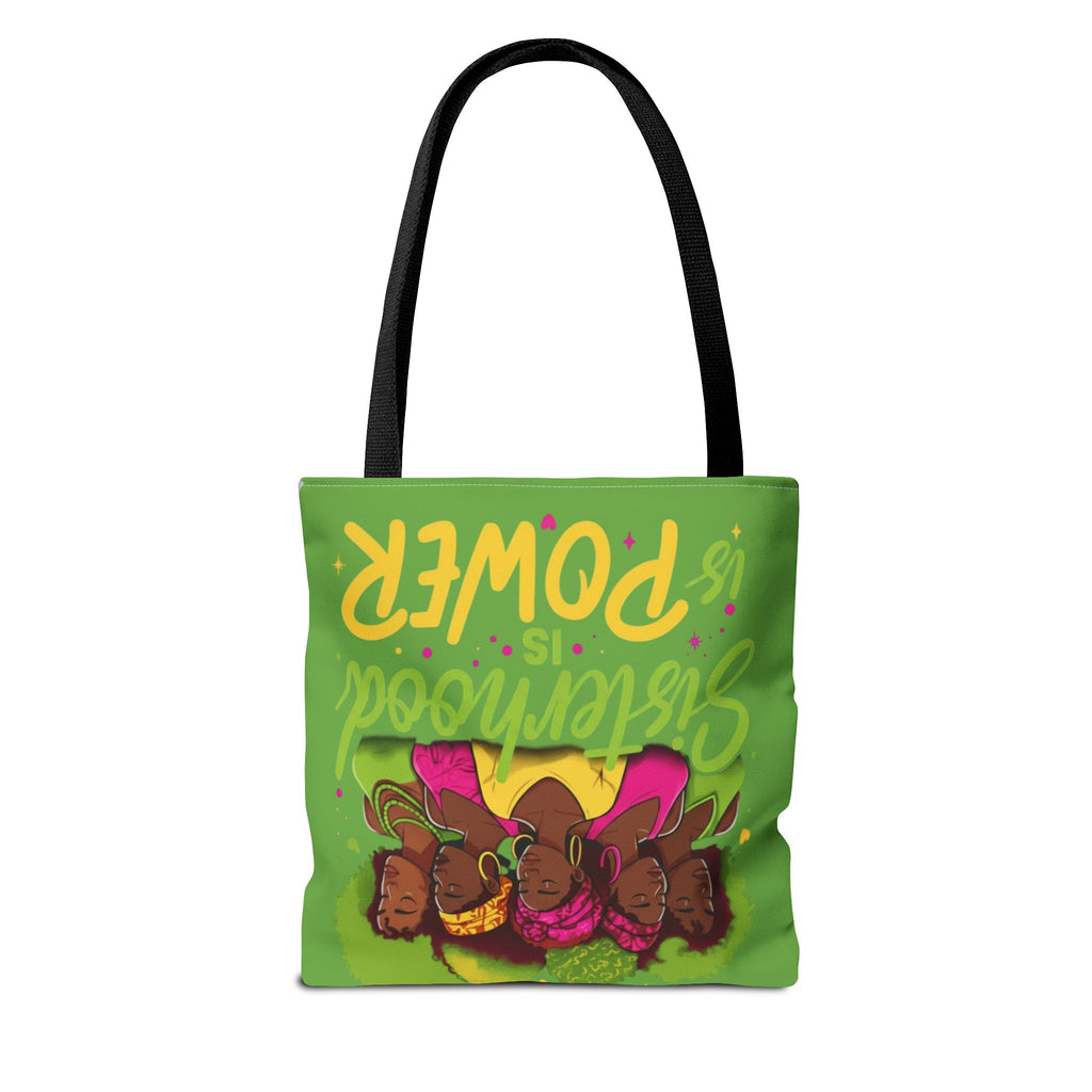 Sisterhood is Power — Tote Bag (AOP) — Green